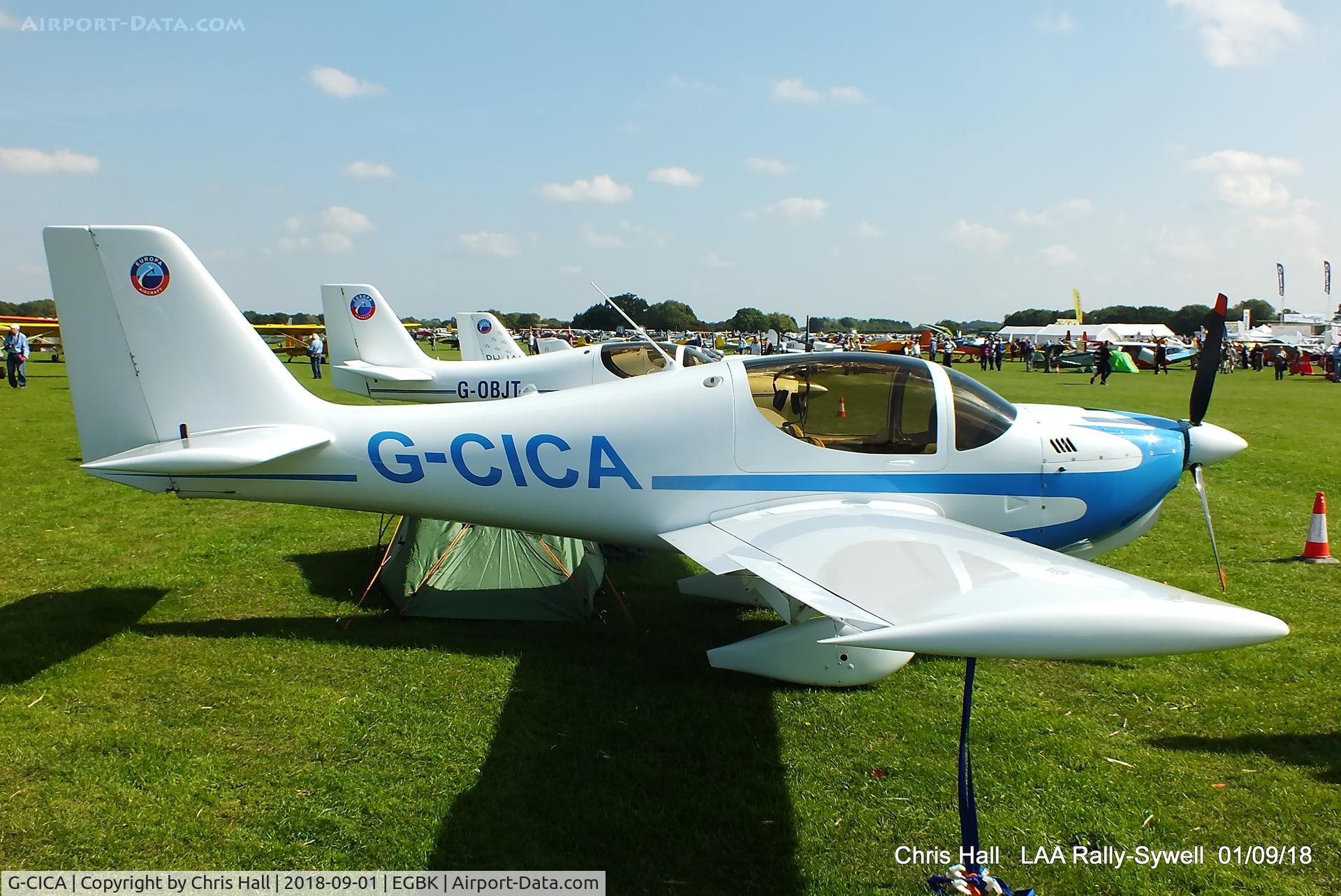G-CICA, 2013 Europa XS Tri-Gear C/N PFA-13621, 2018 LAA Rally, Sywell