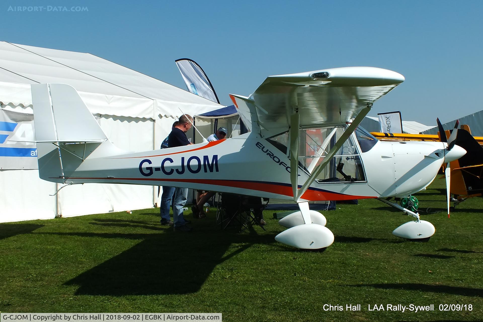 G-CJOM, 2017 Aeropro Eurofox 3K C/N 51216, 2018 LAA Rally, Sywell