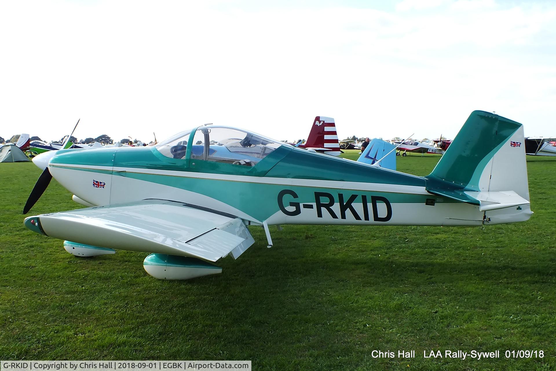 G-RKID, 2001 Vans RV-6A C/N 22586, 2018 LAA Rally, Sywell