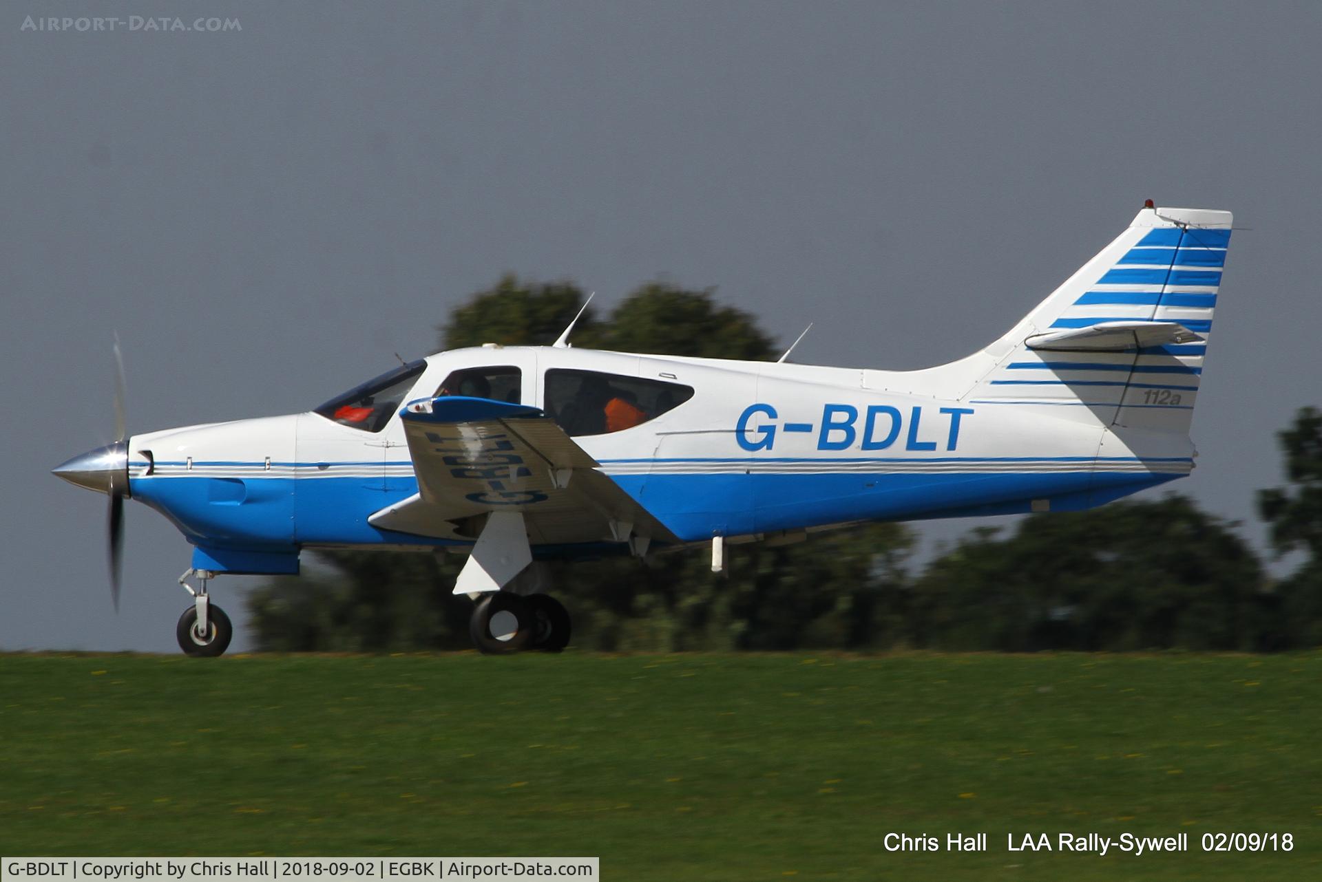 G-BDLT, 1975 Rockwell International 112 Commander C/N 363, 2018 LAA Rally, Sywell