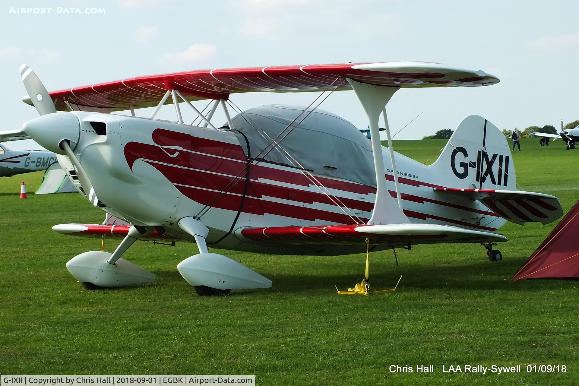 G-IXII, 1982 Christen Eagle II C/N T0001, 2018 LAA Rally, Sywell
