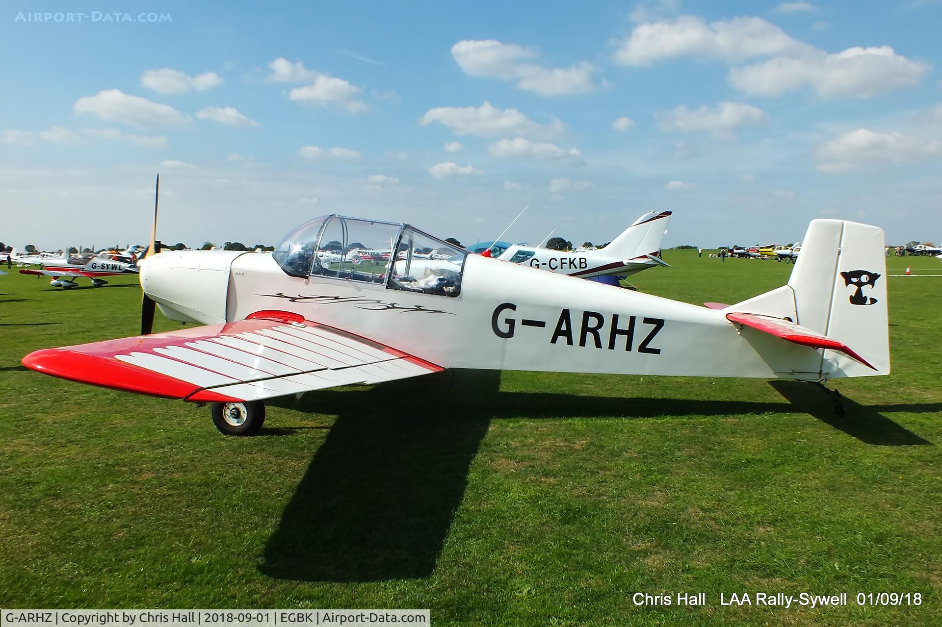 G-ARHZ, 1961 Rollason Druine D-62 Condor C/N PFA 247, 2018 LAA Rally, Sywell