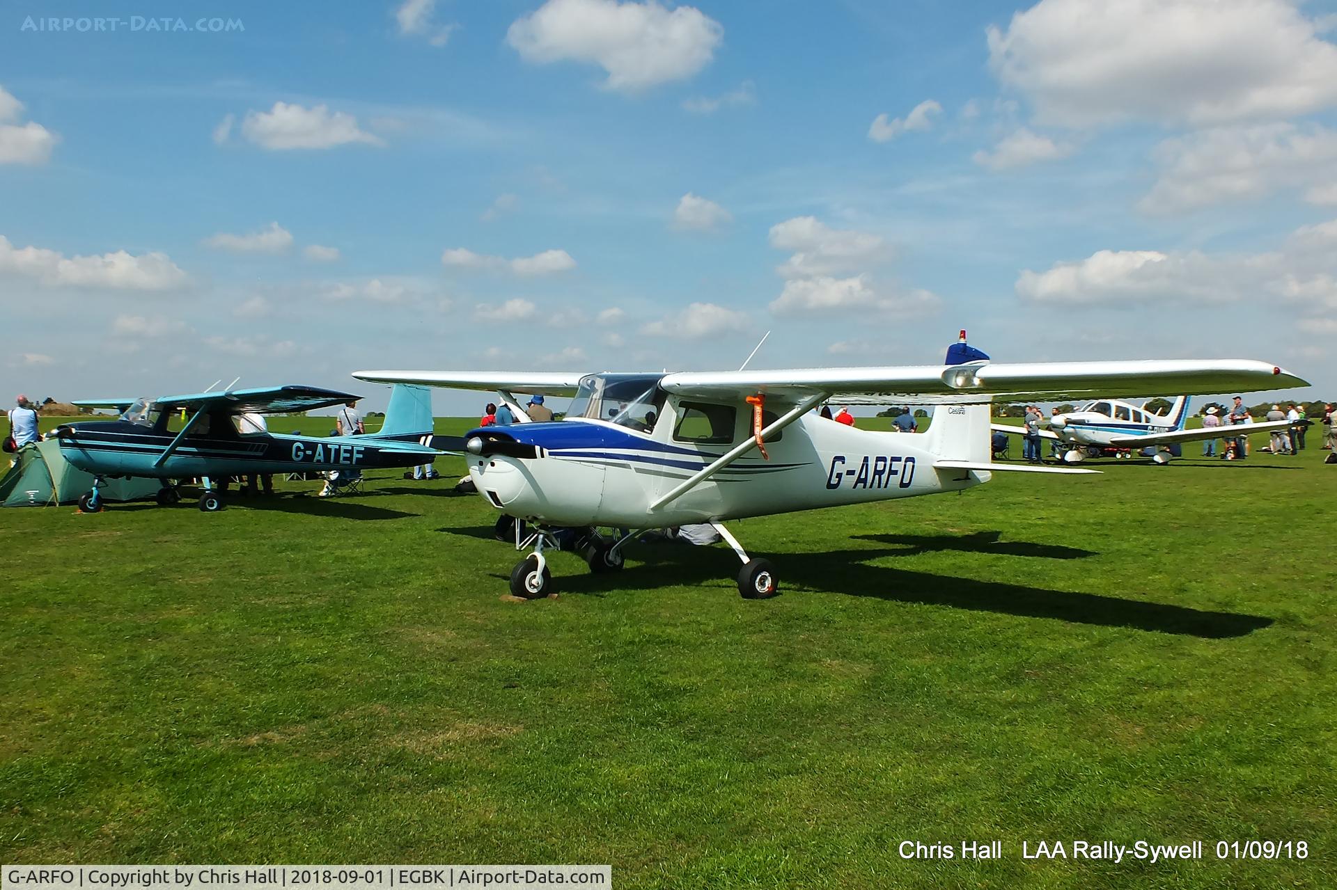 G-ARFO, 1961 Cessna 150A C/N 15059174, 2018 LAA Rally, Sywell