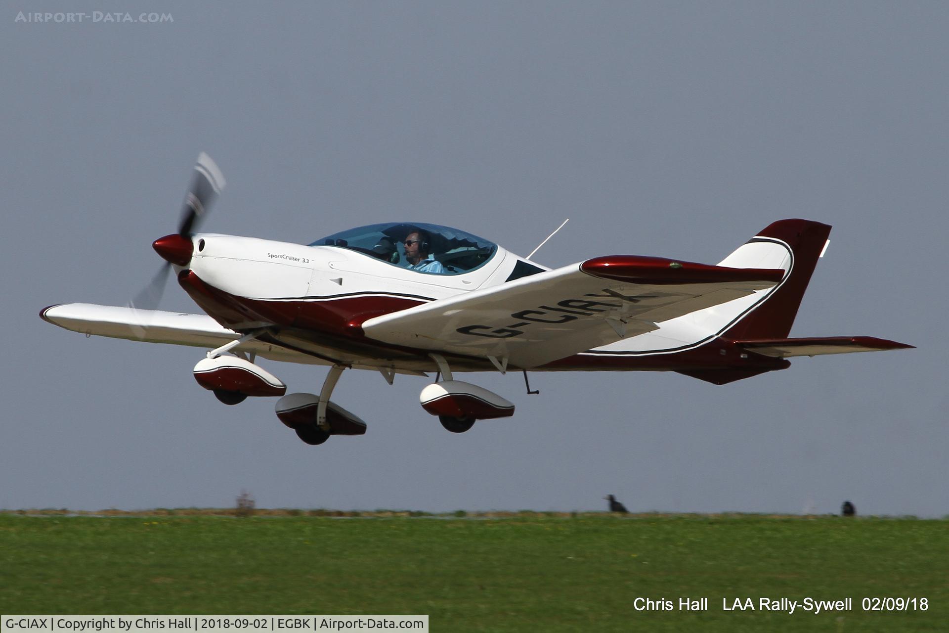 G-CIAX, 2013 CZAW SportCrusier C/N LAA 338-15125, 2018 LAA Rally, Sywell