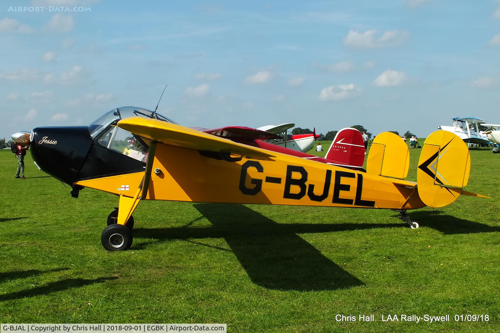G-BJAL, 1957 Bucker 1-131E Jungmann C/N 1028, 2018 LAA Rally, Sywell