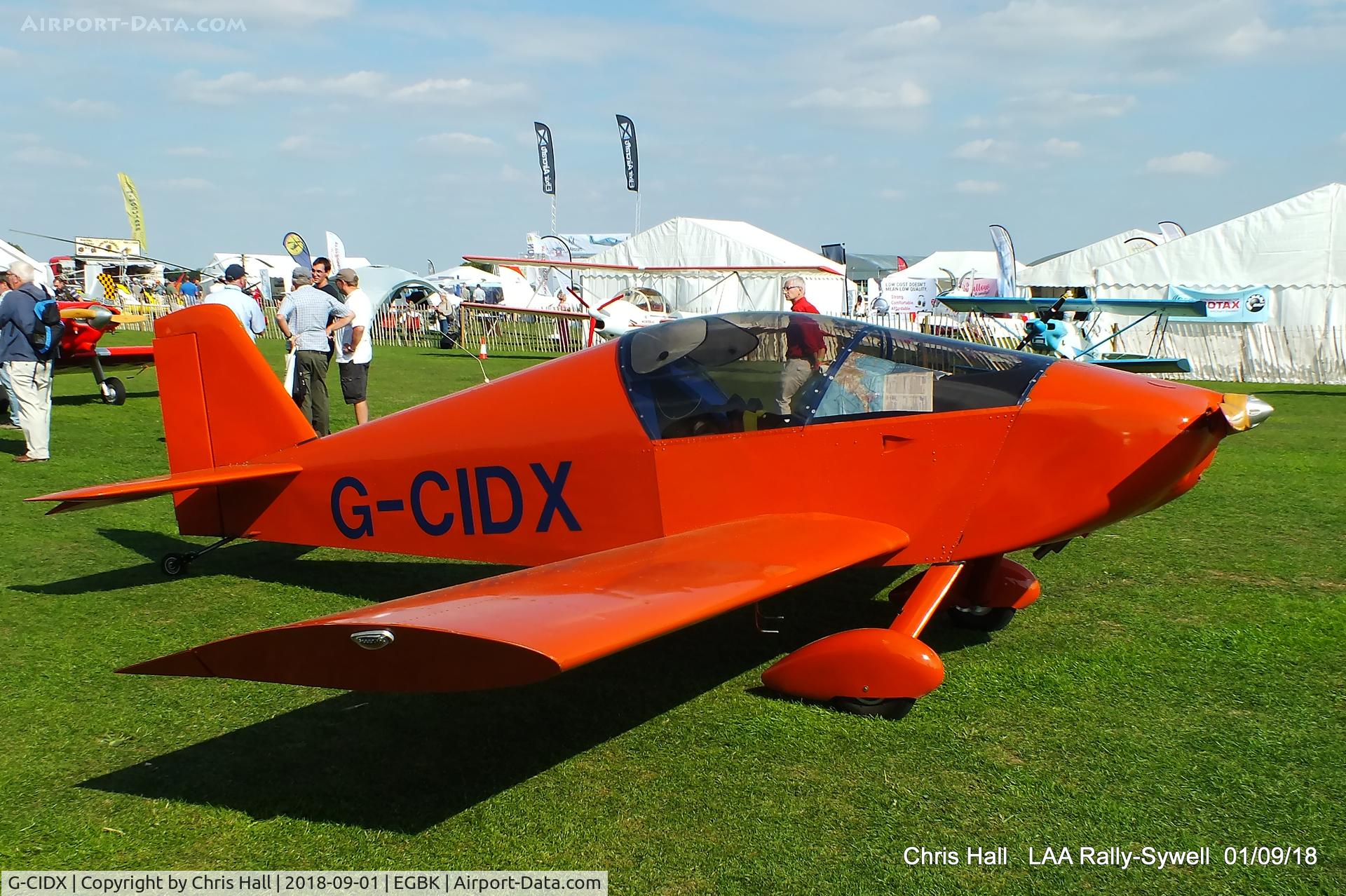 G-CIDX, 2013 Sonex Sonex C/N LAA 337-15058, 2018 LAA Rally, Sywell