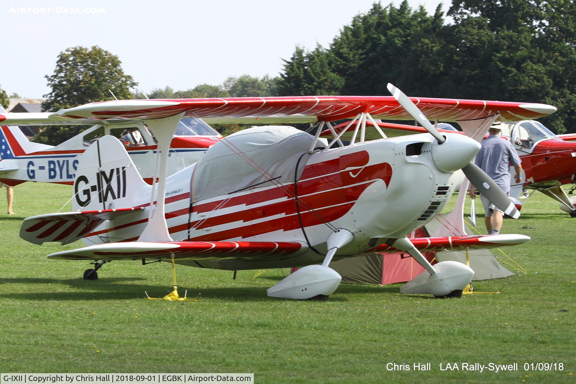 G-IXII, 1982 Christen Eagle II C/N T0001, 2018 LAA Rally, Sywell