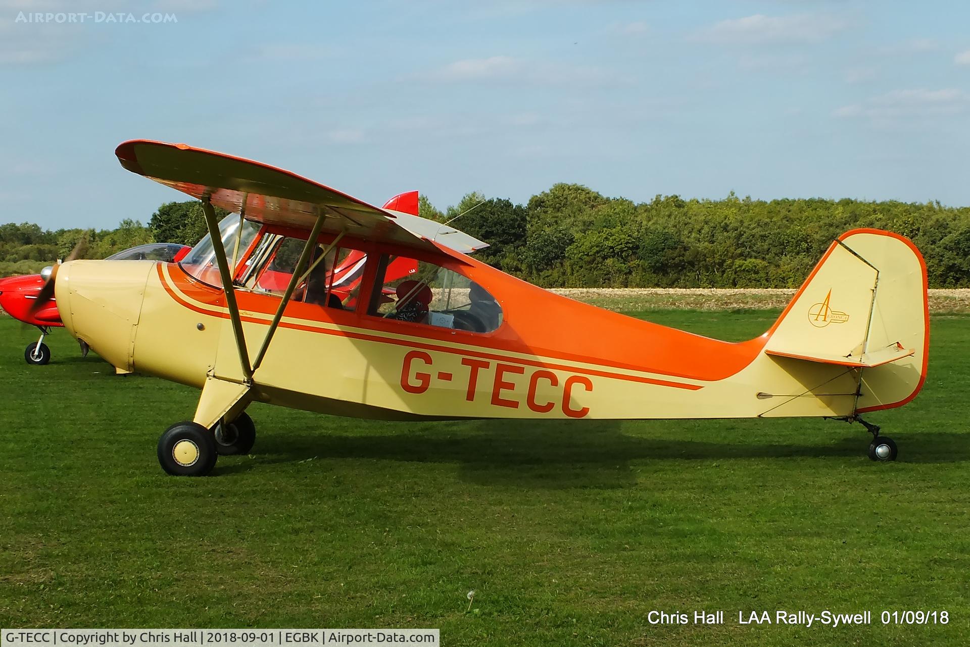 G-TECC, 1946 Aeronca 7AC Champion C/N 7AC-5269, 2018 LAA Rally, Sywell