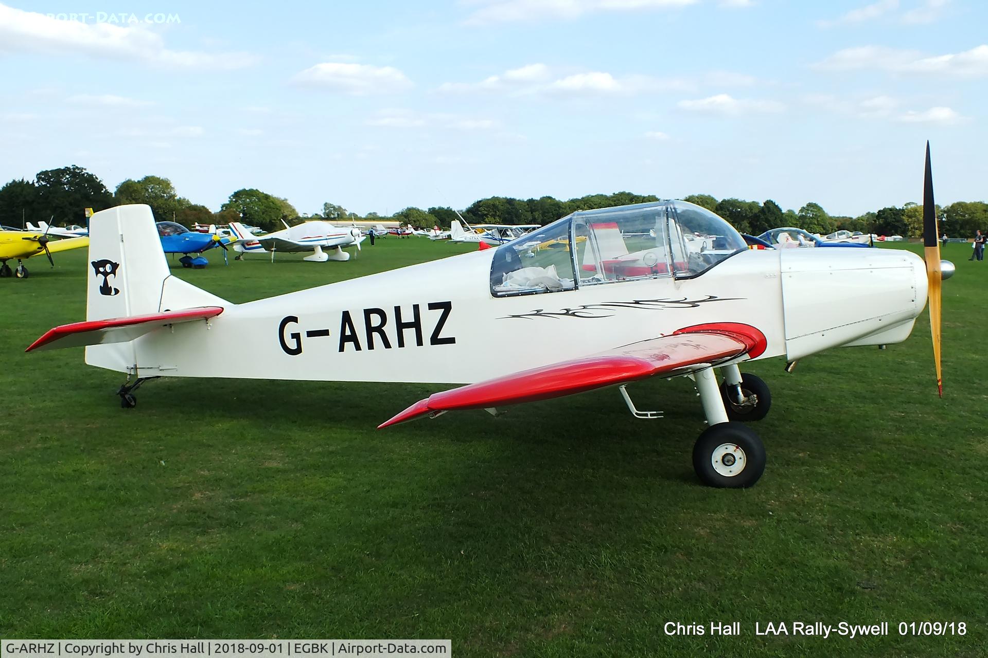 G-ARHZ, 1961 Rollason Druine D-62 Condor C/N PFA 247, 2018 LAA Rally, Sywell