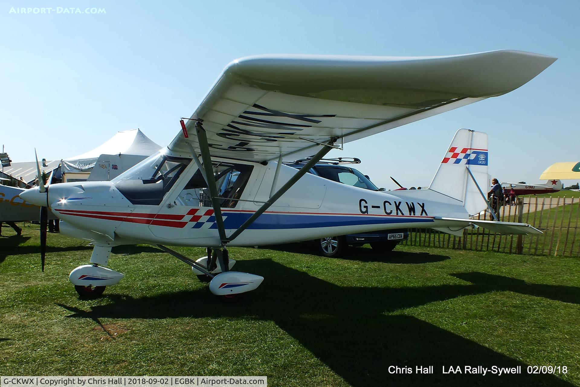 G-CKWX, 2018 Comco Ikarus C42 C/N 1804-7536, 2018 LAA Rally, Sywell
