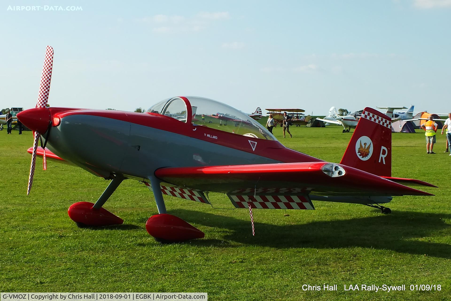 G-VMOZ, 2014 Vans RV-8 C/N LAA 303-15029, 2018 LAA Rally, Sywell