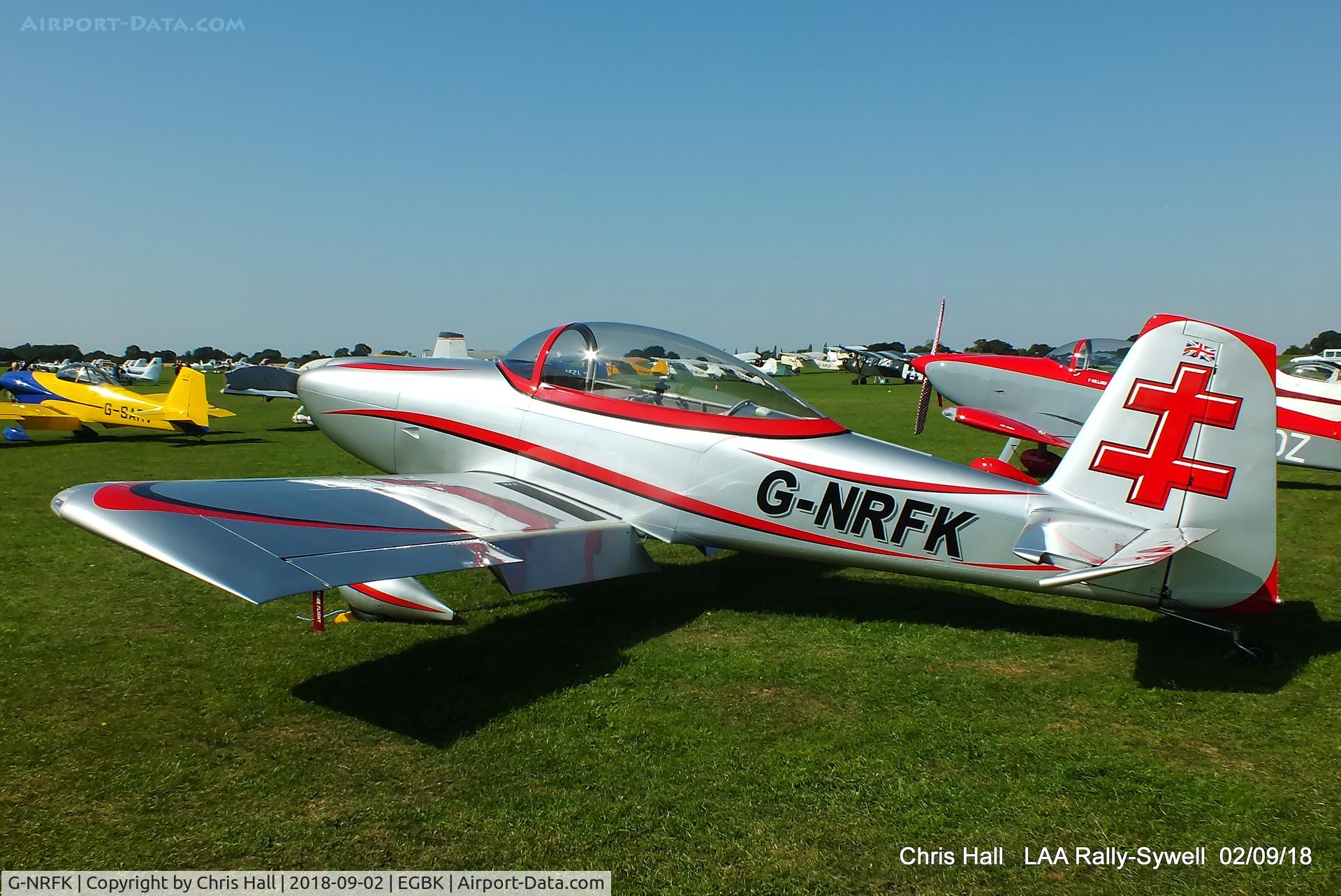 G-NRFK, 2013 Vans RV-8 C/N PFA 303-14135, 2018 LAA Rally, Sywell