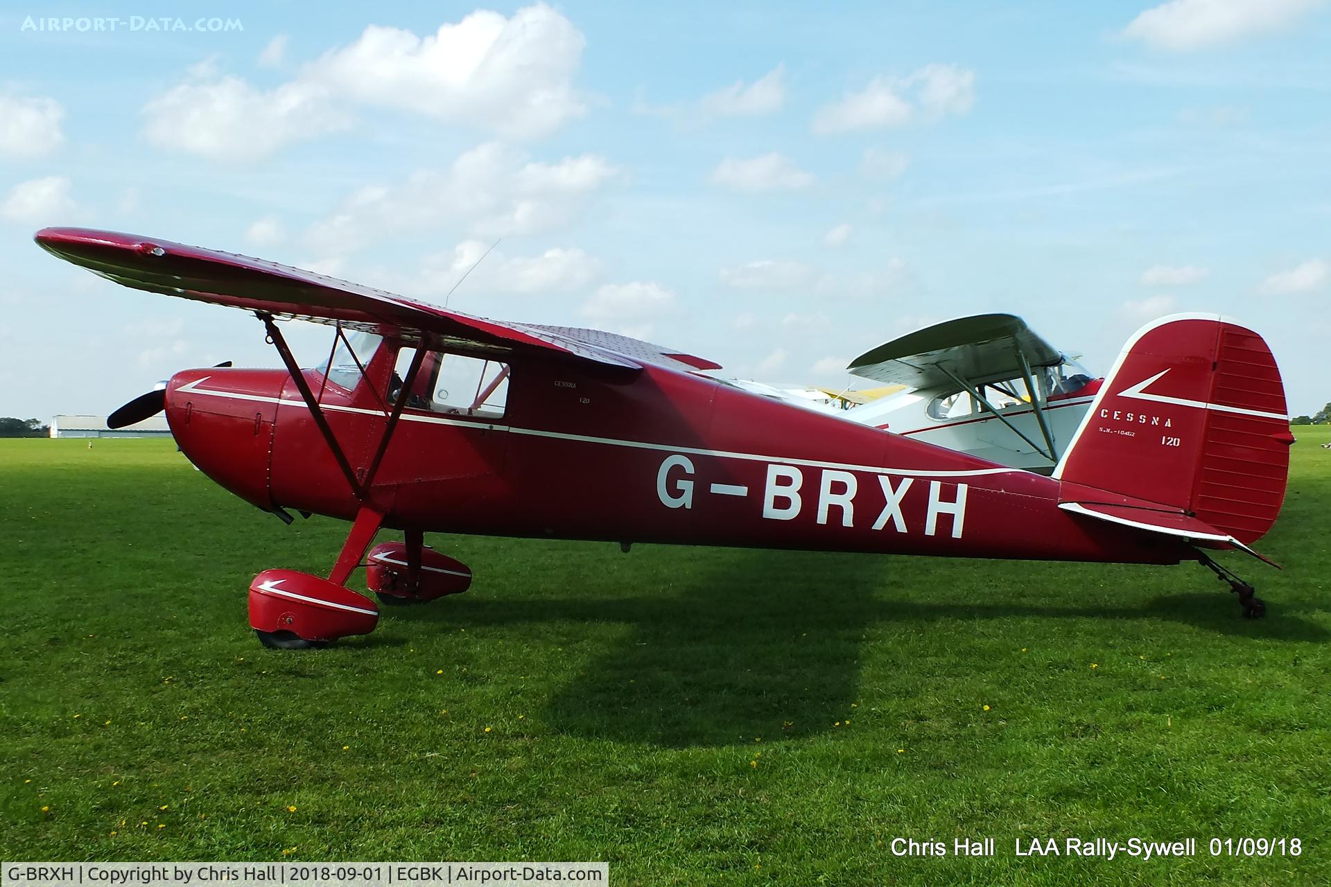 G-BRXH, 1946 Cessna 120 C/N 10462, 2018 LAA Rally, Sywell