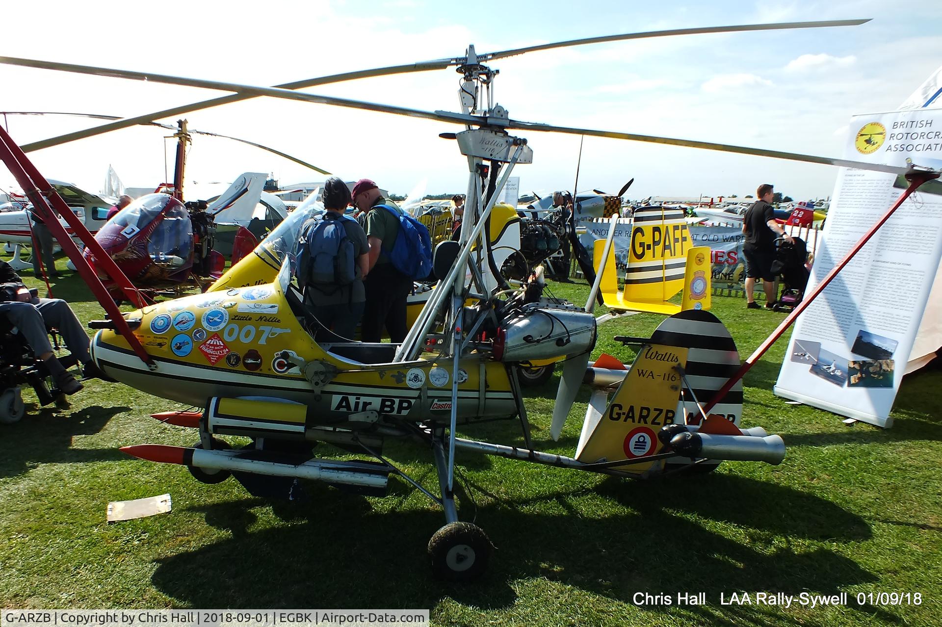 G-ARZB, 1962 Wallis WA116 Series 1 C/N B.203, 2018 LAA Rally, Sywell