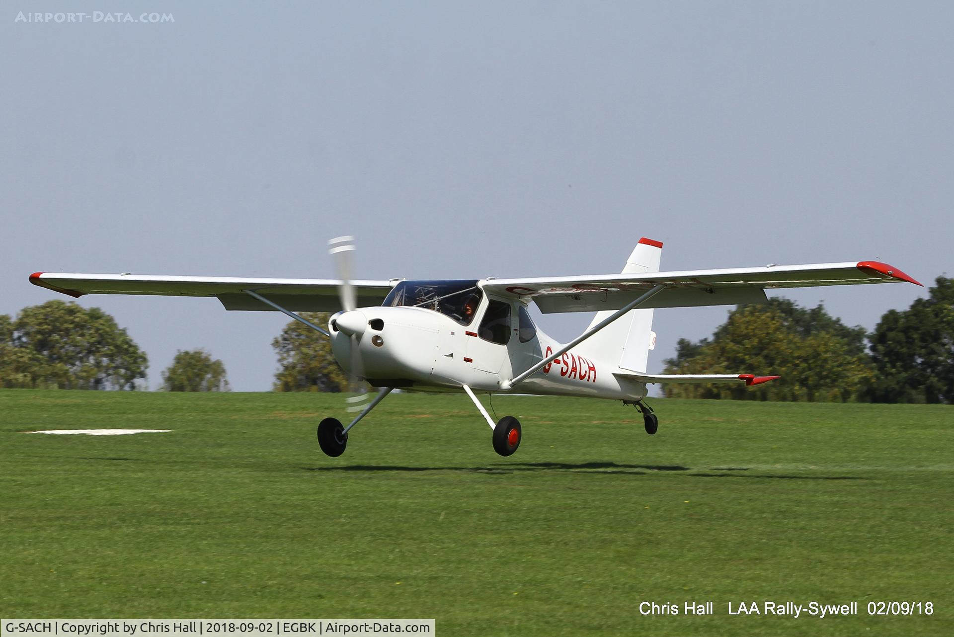 G-SACH, 2002 Stoddard-Hamilton Glastar C/N PFA 295-13088, 2018 LAA Rally, Sywell