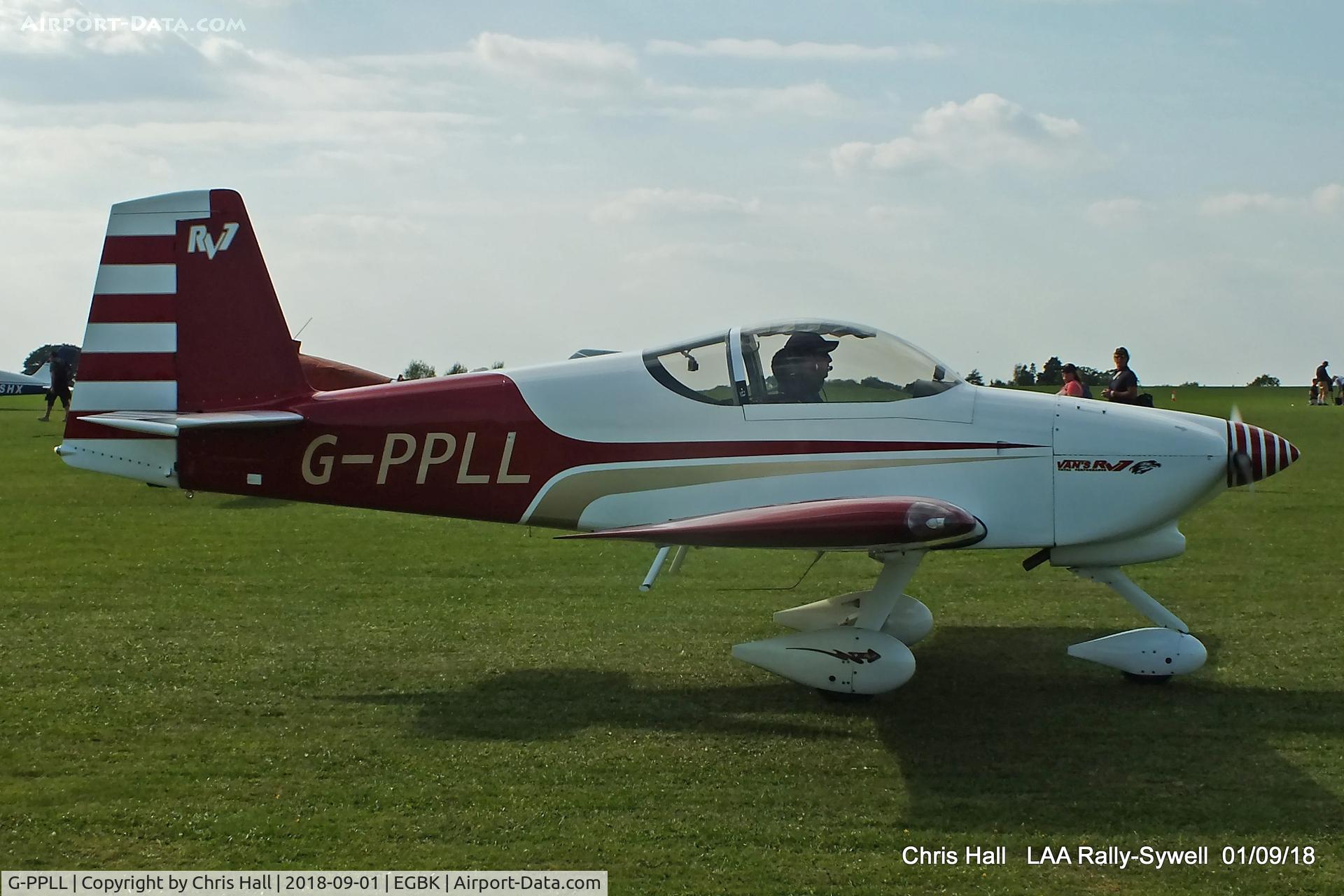 G-PPLL, 2007 Vans RV-7A C/N PFA 323-14240, 2018 LAA Rally, Sywell