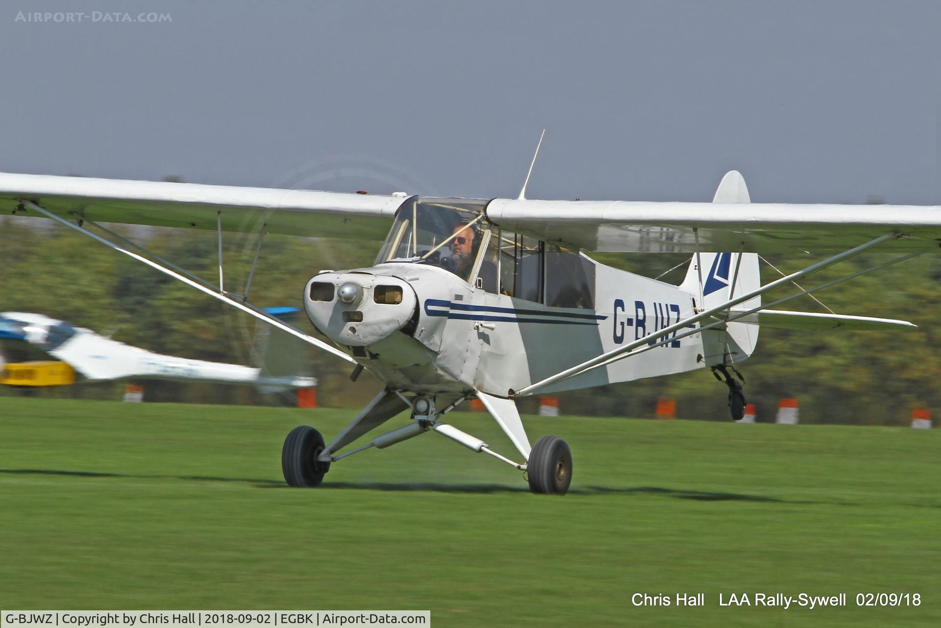 G-BJWZ, 1951 Piper L-18C Super Cub (PA-18-95) C/N 18-1361, 2018 LAA Rally, Sywell