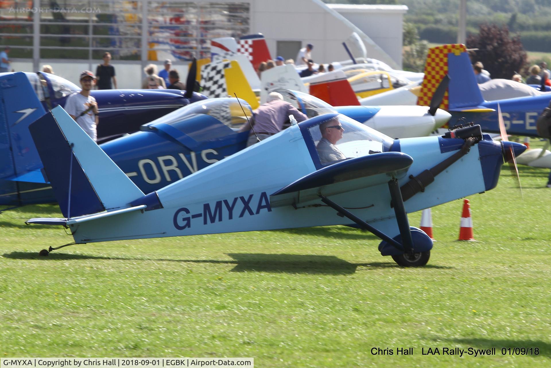 G-MYXA, 1995 Team Mini-Max 91 C/N PFA 186-12266, 2018 LAA Rally, Sywell