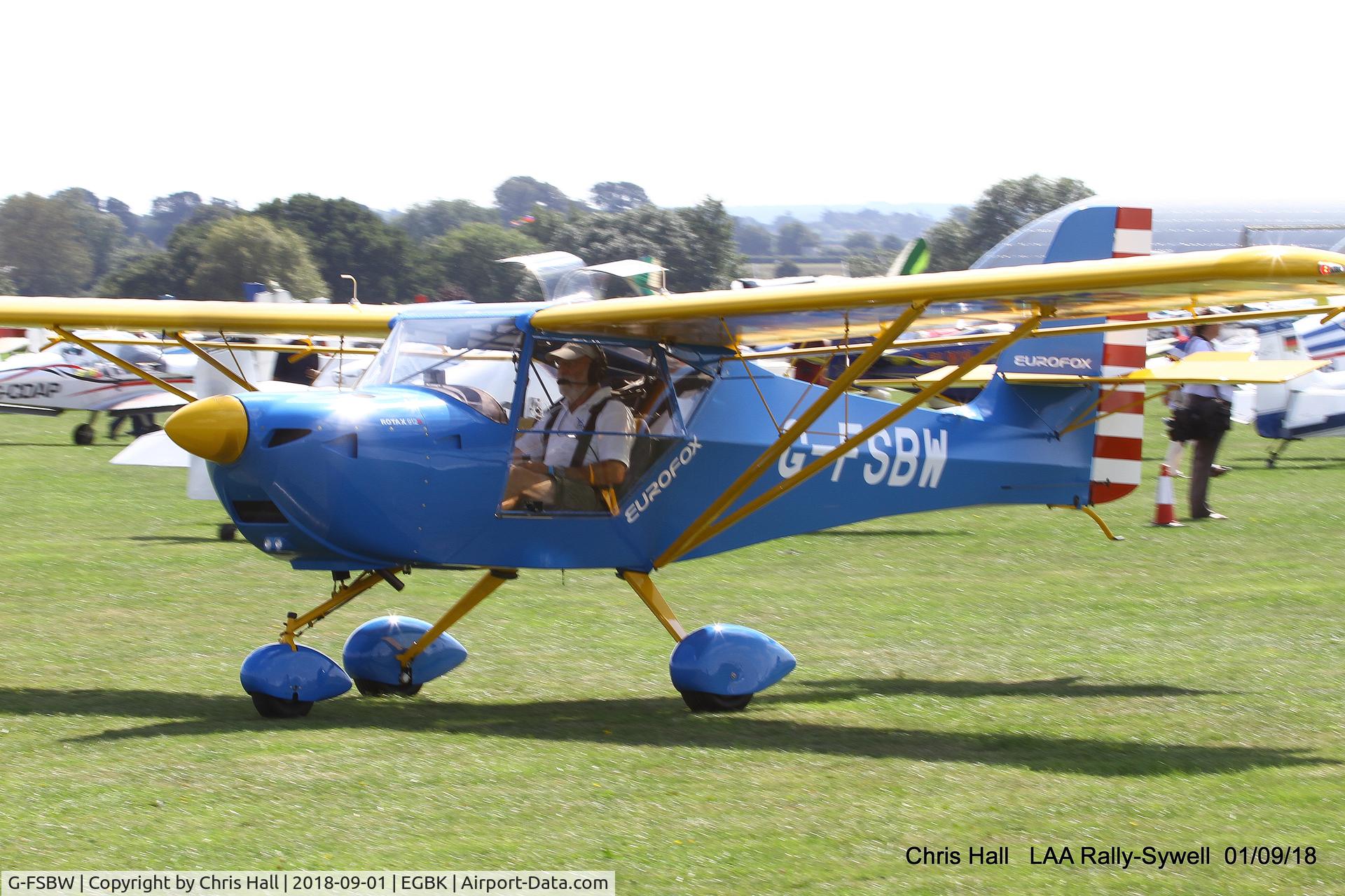 G-FSBW, 2015 Aeropro Eurofox 912S C/N BMAA/HB/678, 2018 LAA Rally, Sywell