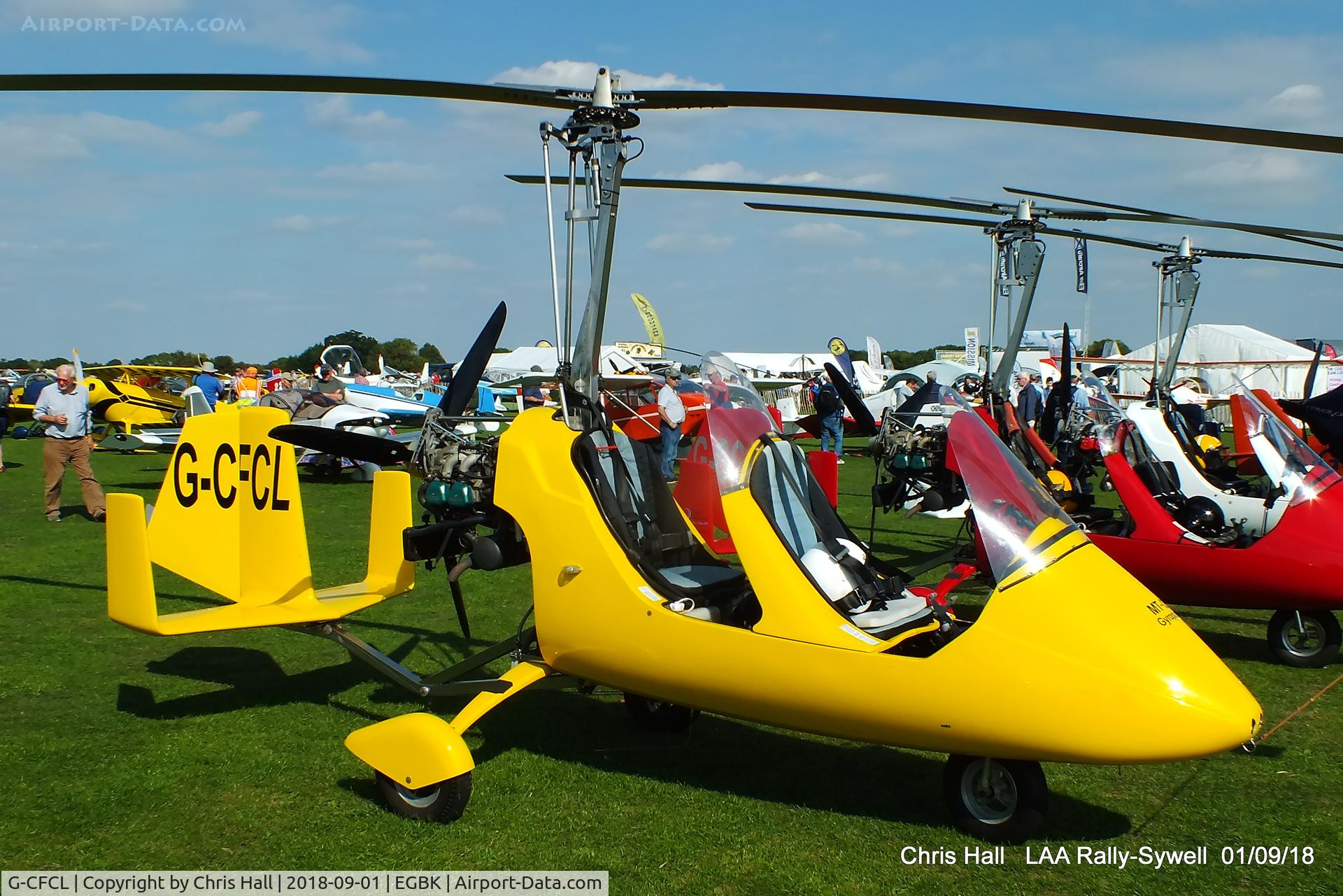 G-CFCL, 2008 Rotorsport UK MT-03 C/N RSUK/MT-03/043, 2018 LAA Rally, Sywell