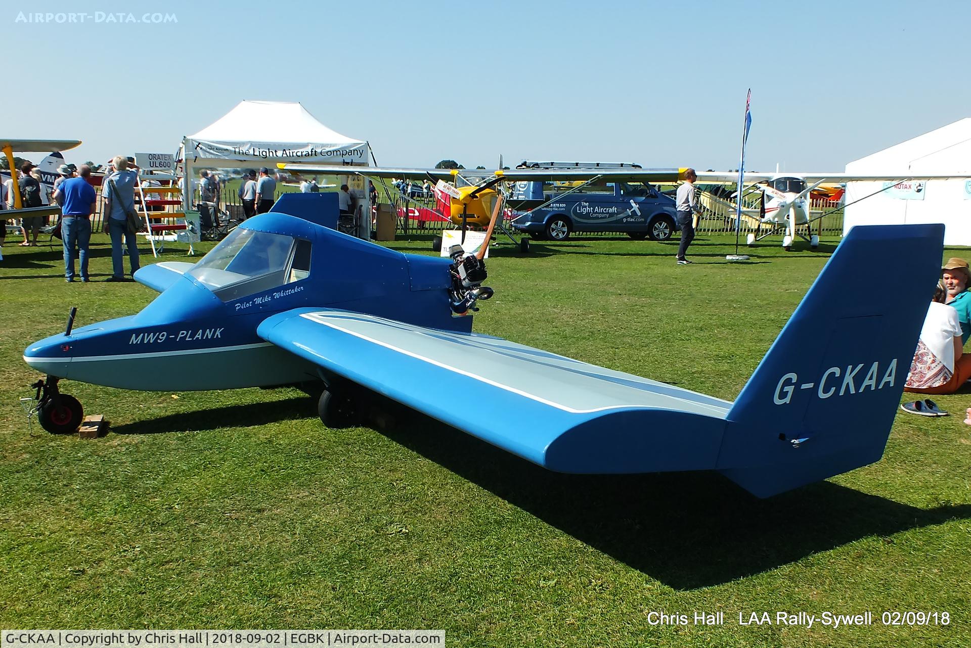 G-CKAA, 2017 Whittaker MW9 Plank C/N 001, 2018 LAA Rally, Sywell