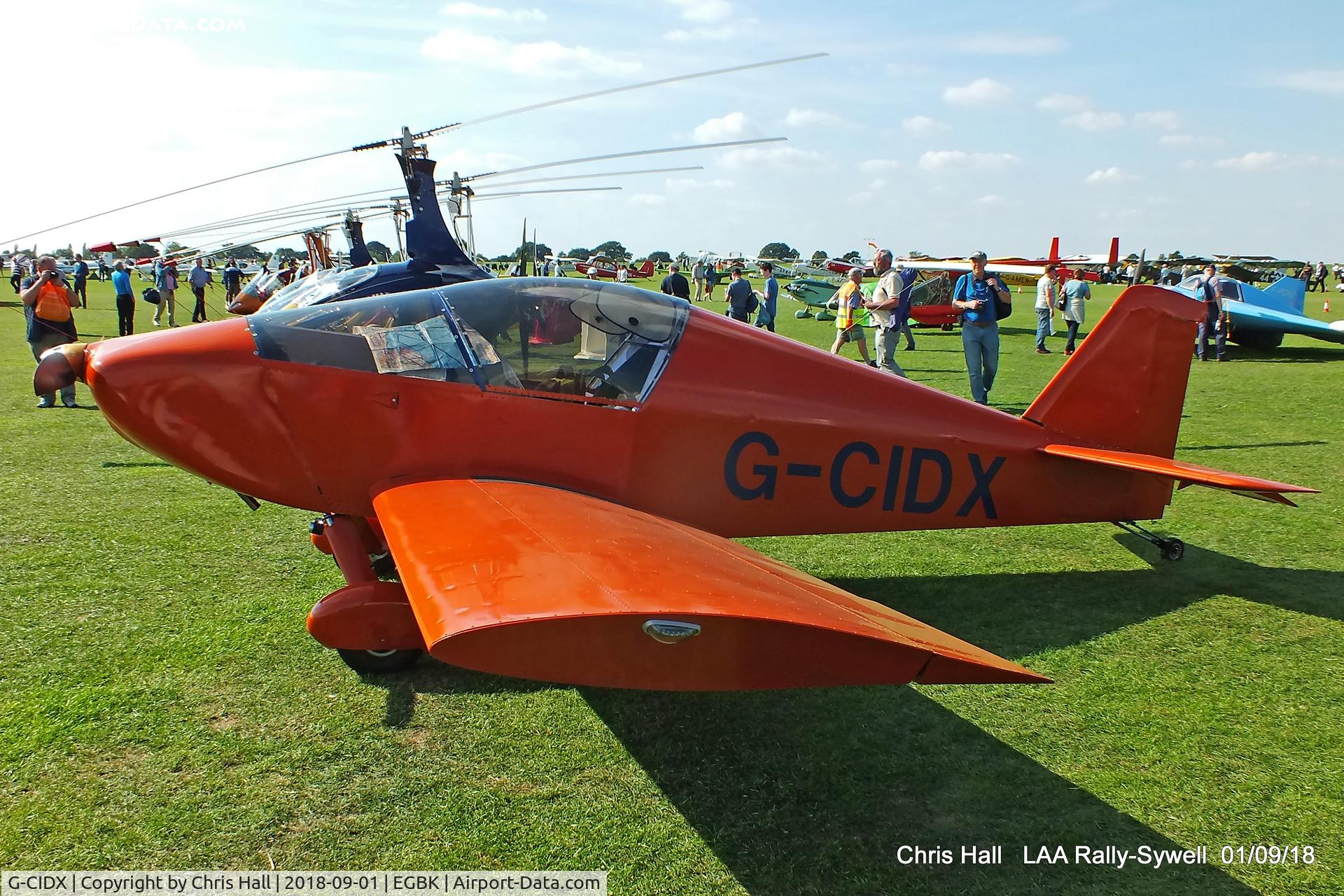 G-CIDX, 2013 Sonex Sonex C/N LAA 337-15058, 2018 LAA Rally, Sywell