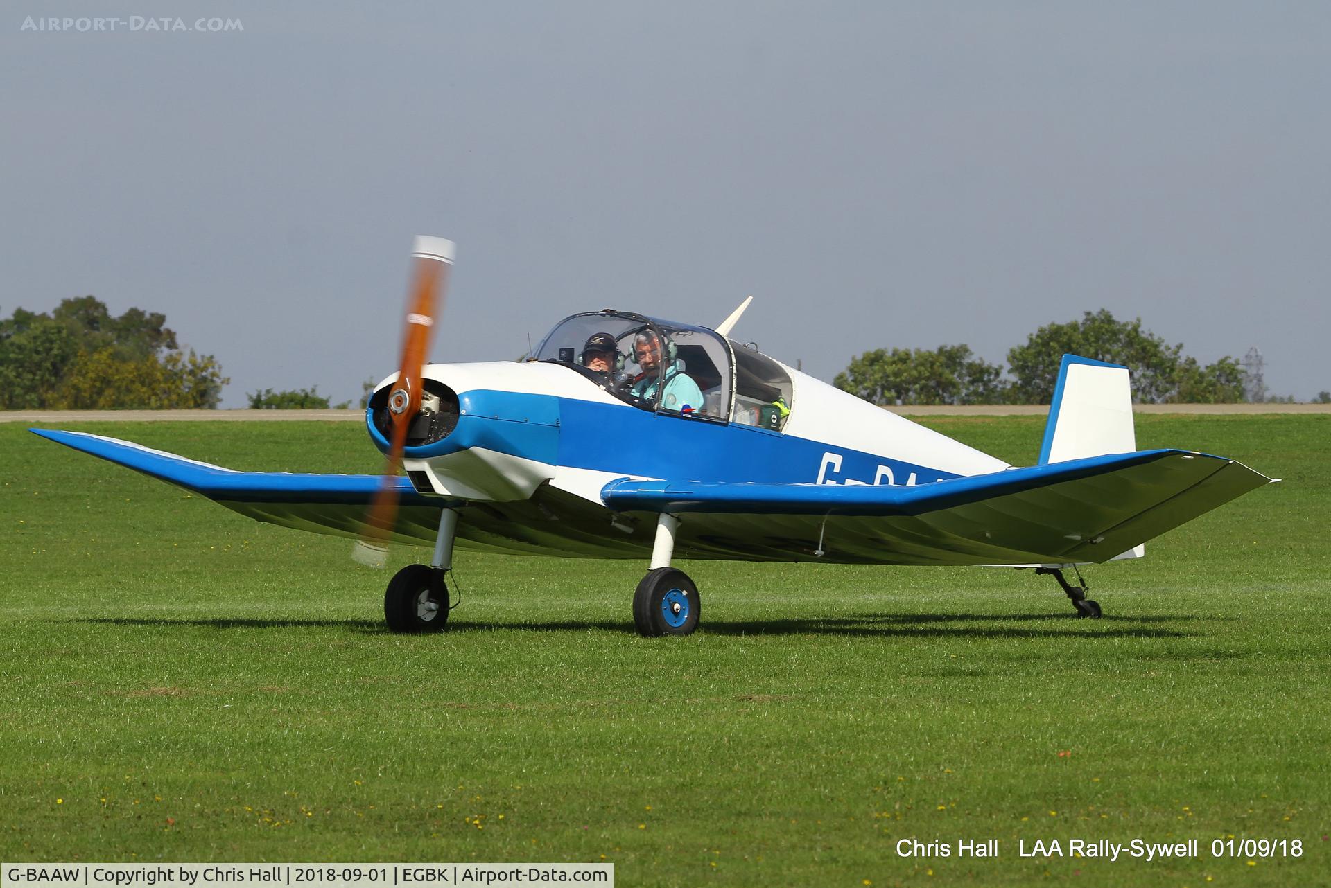 G-BAAW, 1956 Jodel D-119 C/N 366, 2018 LAA Rally, Sywell