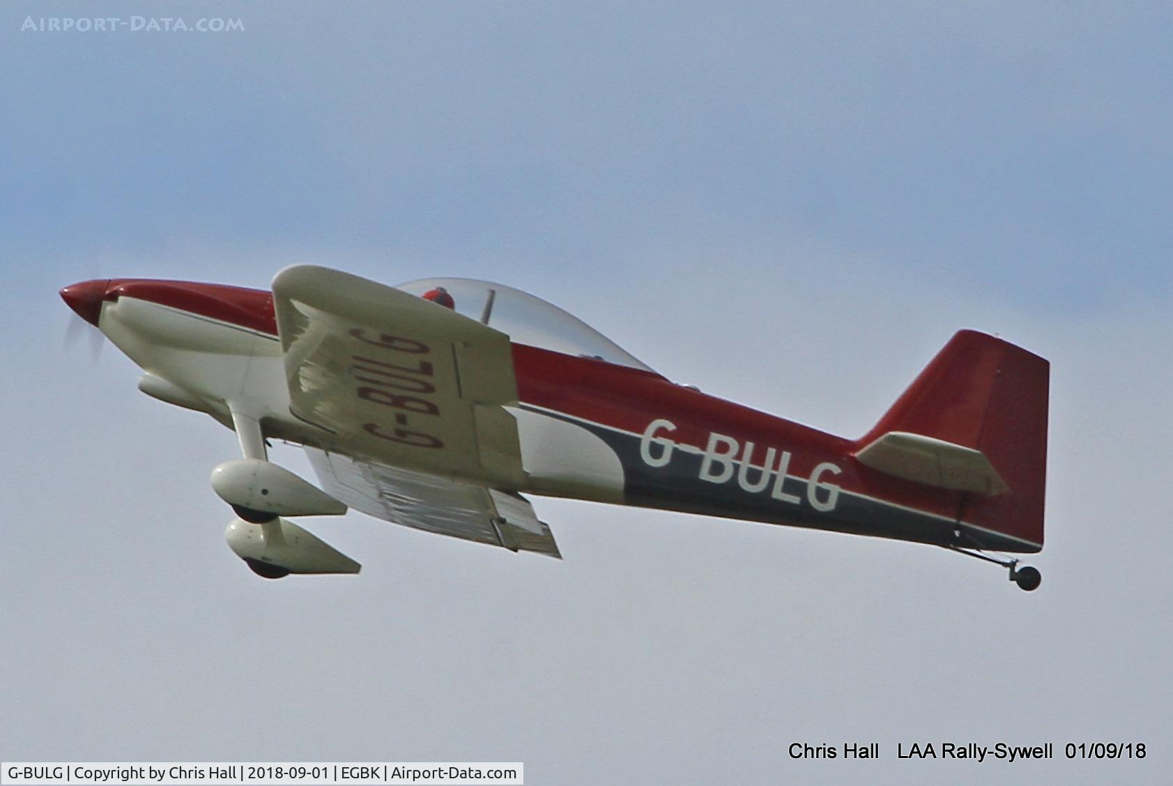 G-BULG, 1989 Vans RV-4 C/N JRV4-1, 2018 LAA Rally, Sywell
