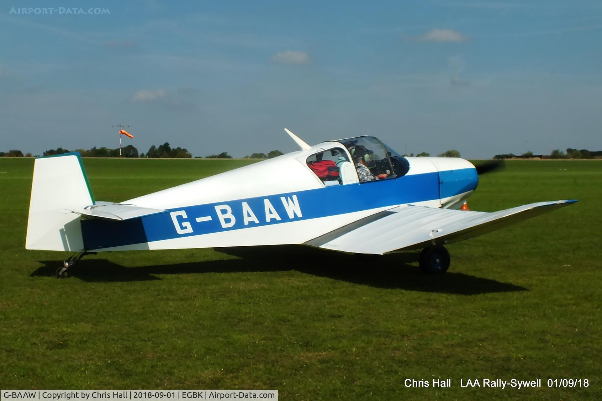 G-BAAW, 1956 Jodel D-119 C/N 366, 2018 LAA Rally, Sywell