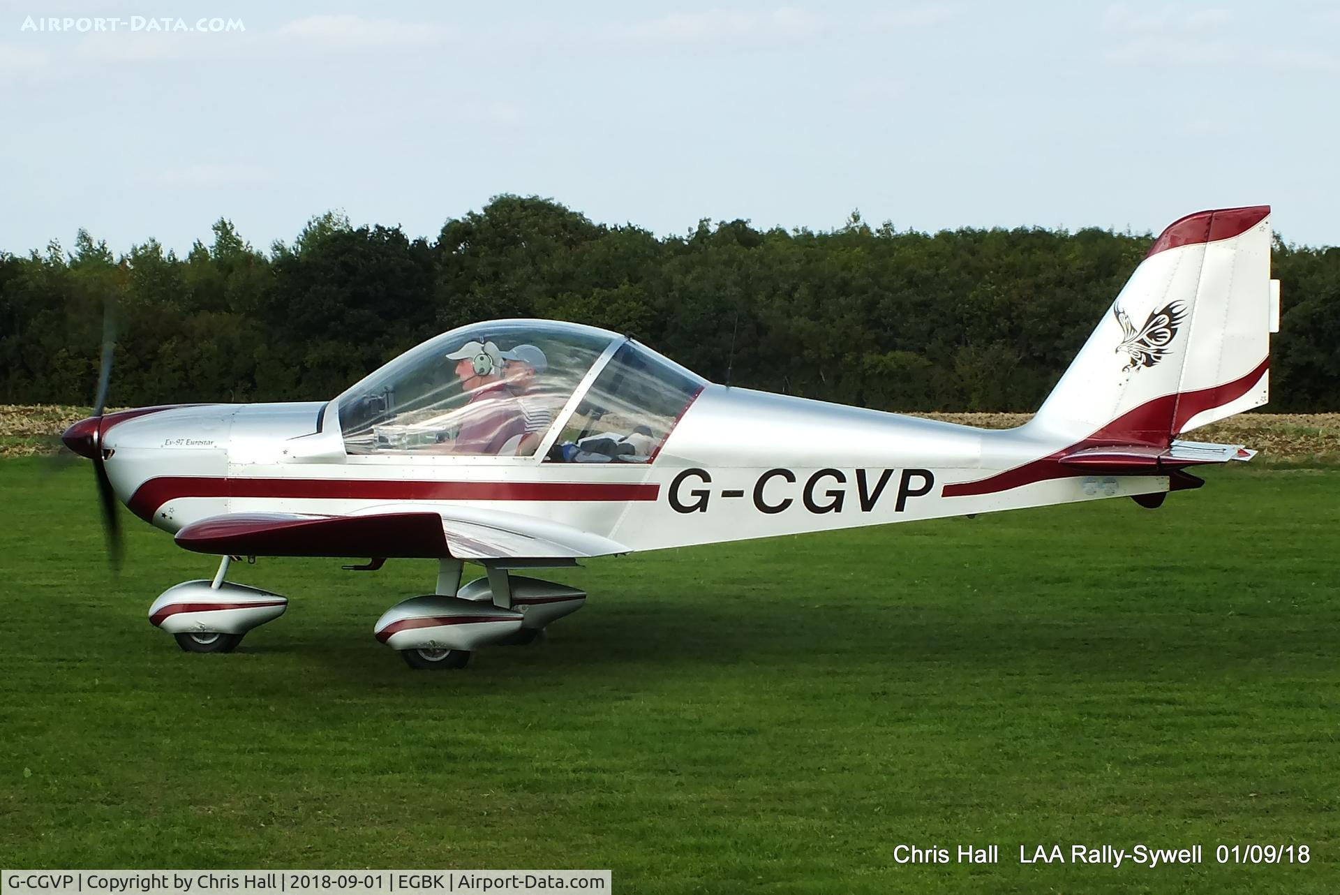 G-CGVP, 2011 Aerotechnik EV-97 Eurostar C/N LAA 315-15047, 2018 LAA Rally, Sywell