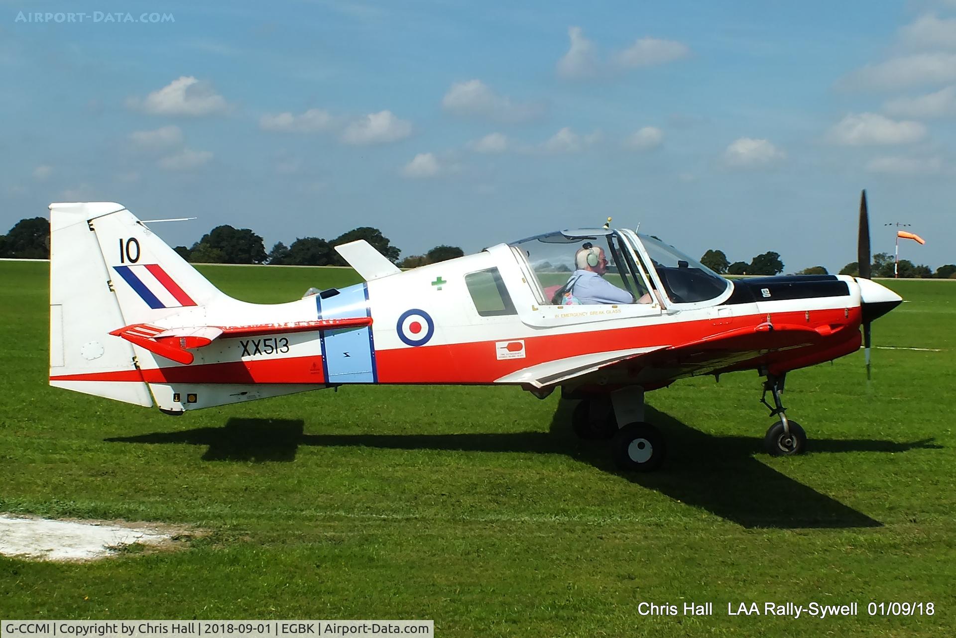G-CCMI, 1973 Scottish Aviation Bulldog T.1 C/N BH120/199, 2018 LAA Rally, Sywell