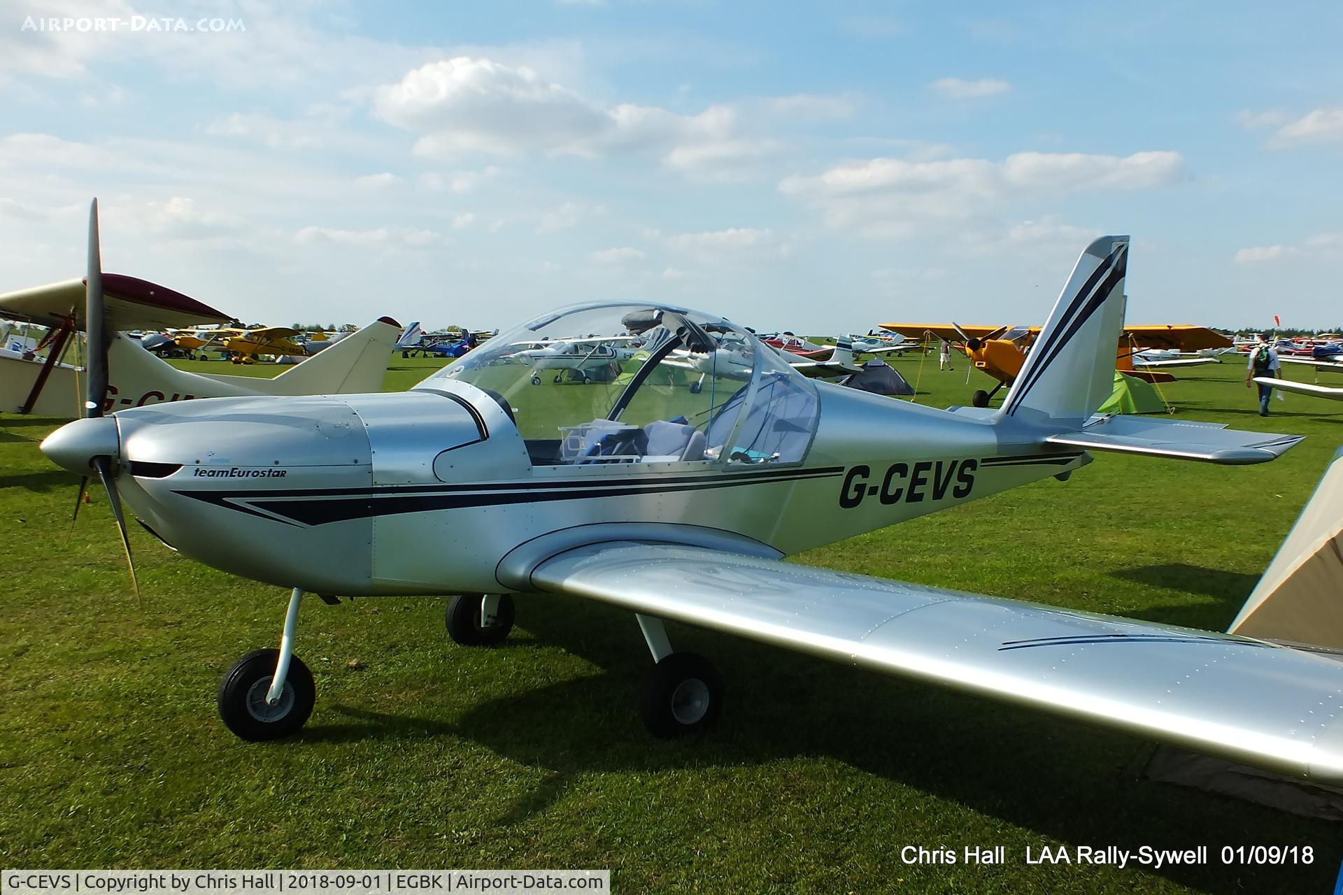 G-CEVS, 2007 Cosmik EV-97 TeamEurostar UK C/N 3102, 2018 LAA Rally, Sywell