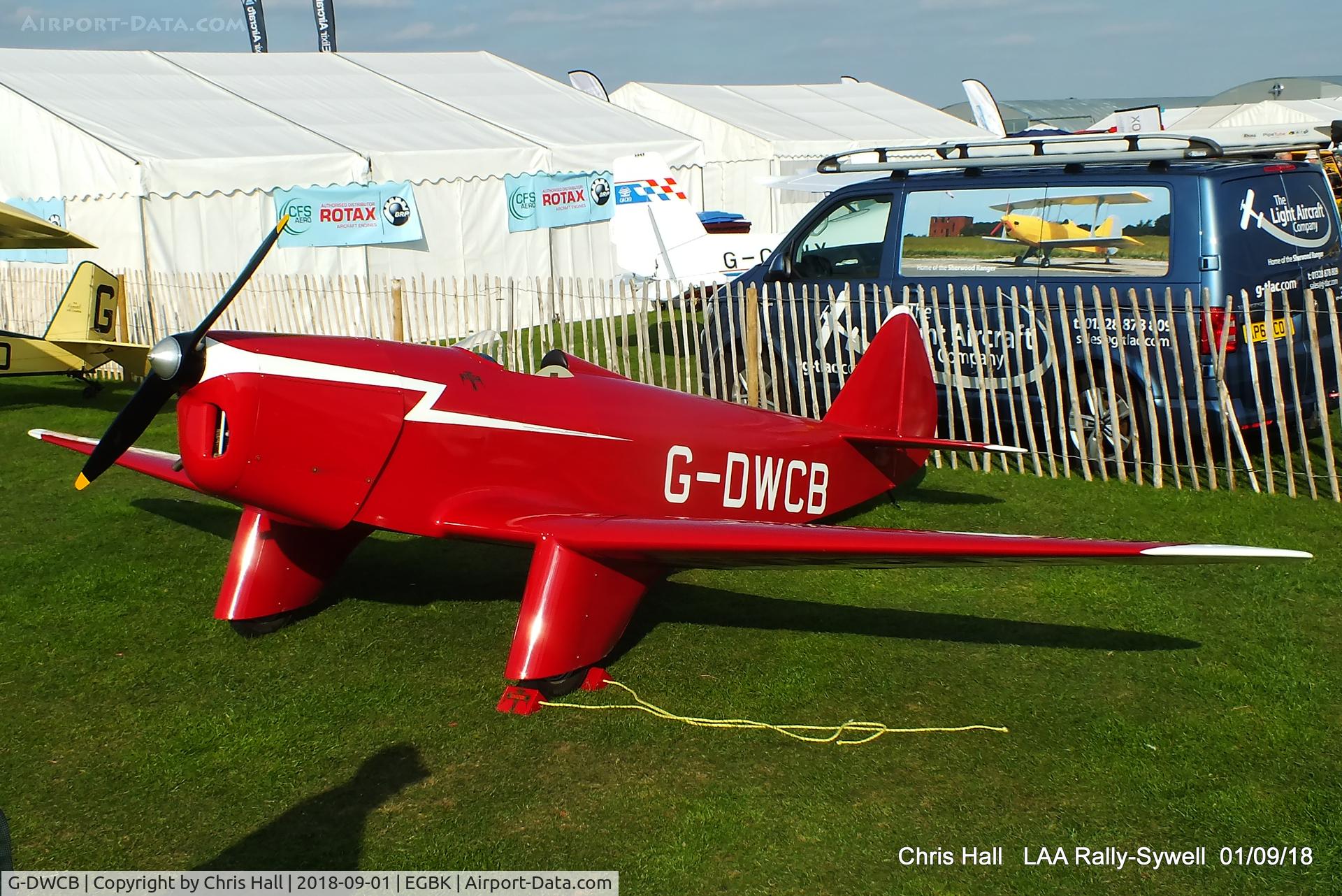 G-DWCB, 2015 Chilton DW1A C/N PFA 225-14454, 2018 LAA Rally, Sywell
