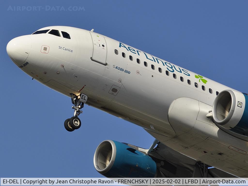EI-DEL, 2005 Airbus A320-214 C/N 2409, Dublin (DUB)	Bordeaux (BOD)	EI506