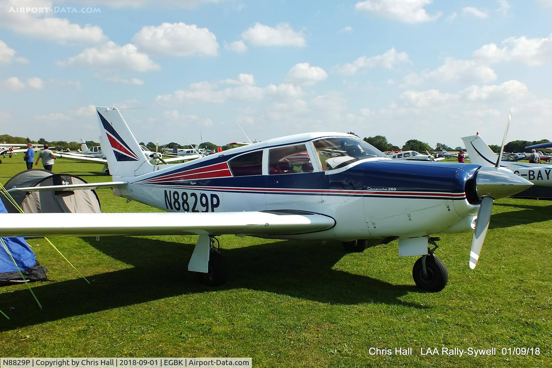 N8829P, 1965 Piper PA-24-260 Comanche C/N 24-4285, 2018 LAA Rally, Sywell