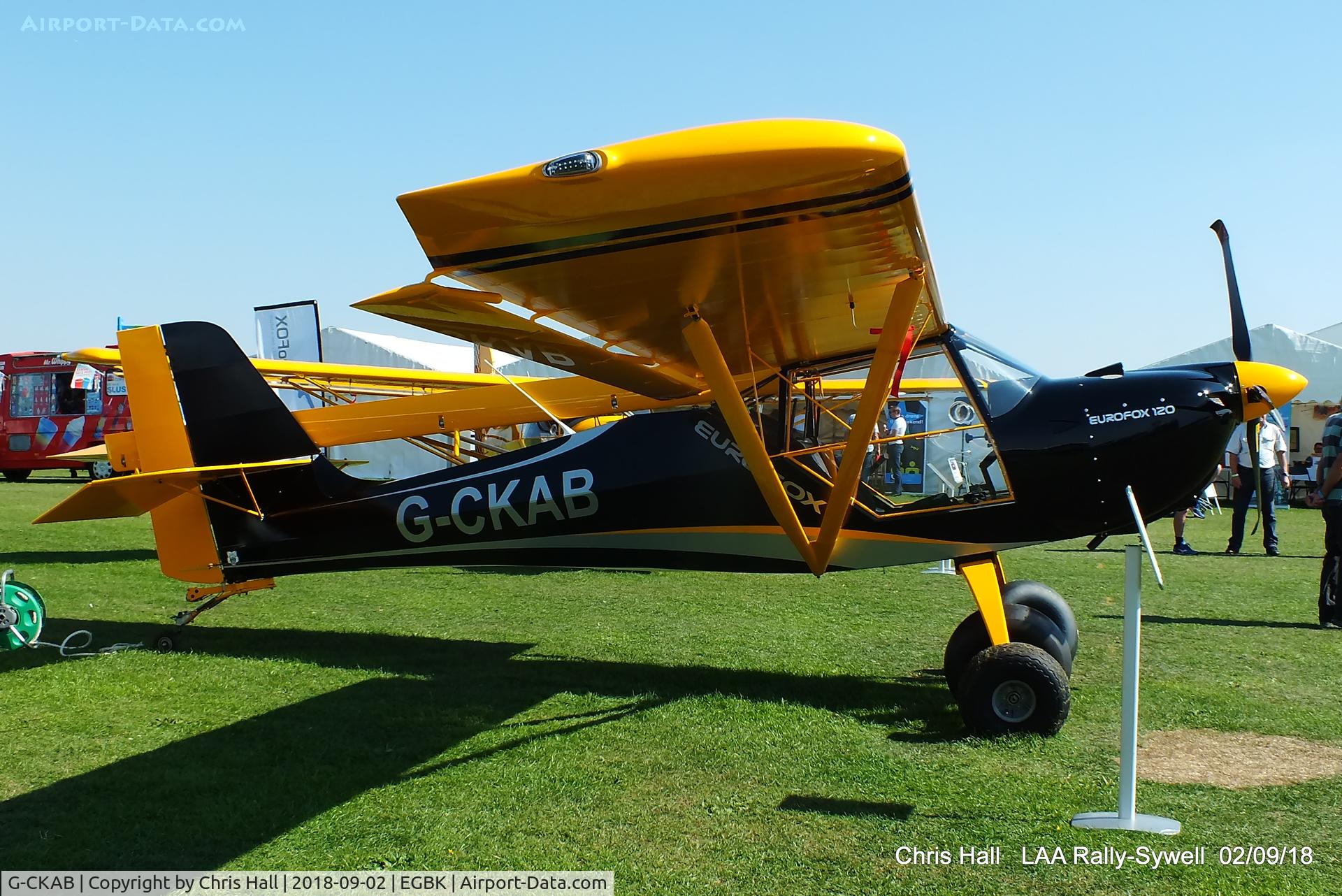 G-CKAB, 2017 Aeropro Eurofox 912(iS) C/N LAA 376-15432, 2018 LAA Rally, Sywell