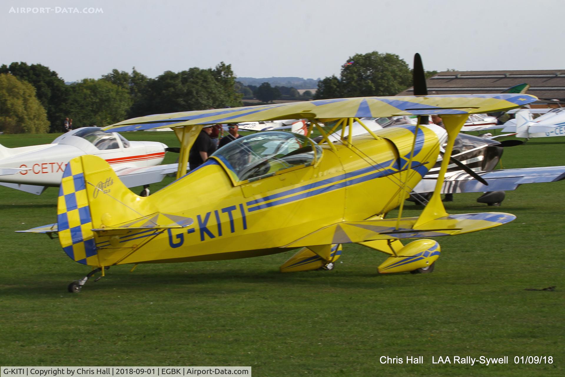G-KITI, 1982 Pitts S-2E Special C/N 002, 2018 LAA Rally, Sywell