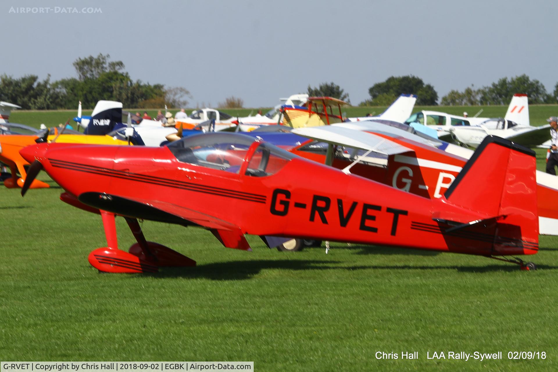 G-RVET, 1999 Vans RV-6 C/N PFA 181-12852, 2018 LAA Rally, Sywell