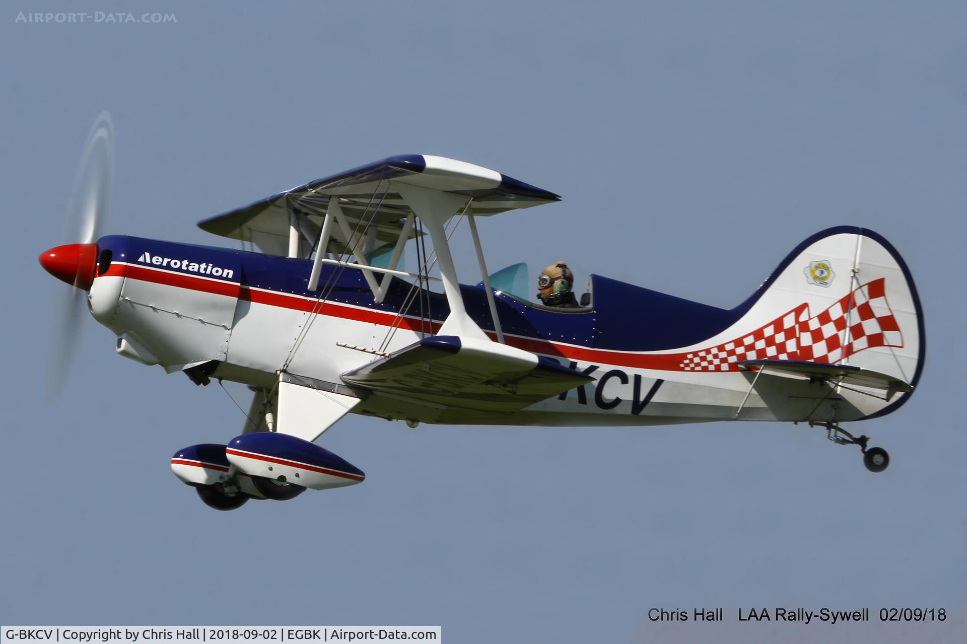 G-BKCV, 1990 EAA Acro Sport II C/N PFA 072A-10776, 2018 LAA Rally, Sywell