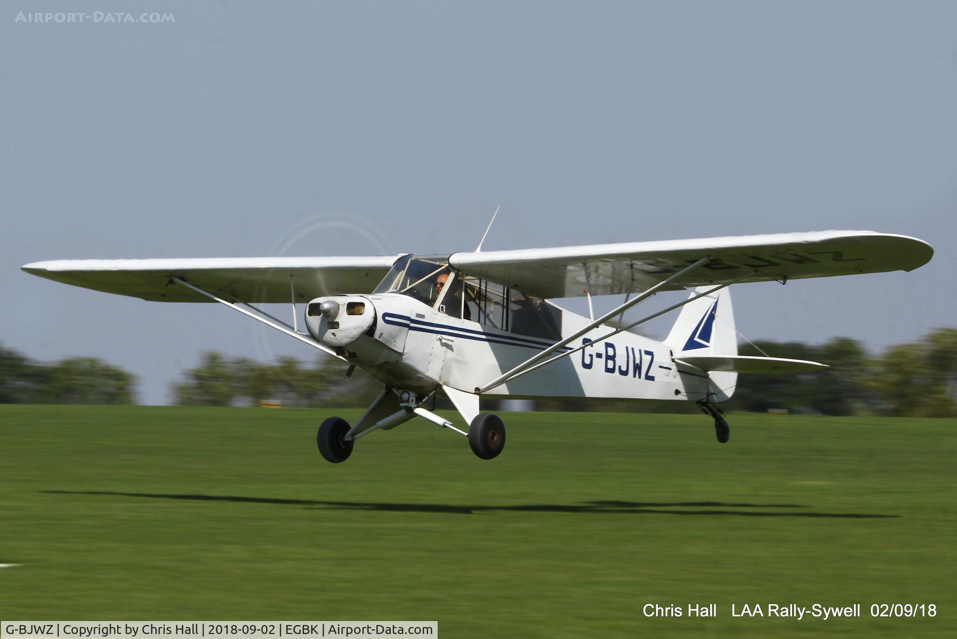 G-BJWZ, 1951 Piper L-18C Super Cub (PA-18-95) C/N 18-1361, 2018 LAA Rally, Sywell