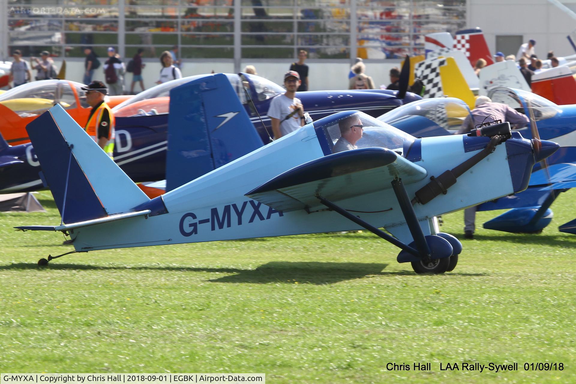 G-MYXA, 1995 Team Mini-Max 91 C/N PFA 186-12266, 2018 LAA Rally, Sywell