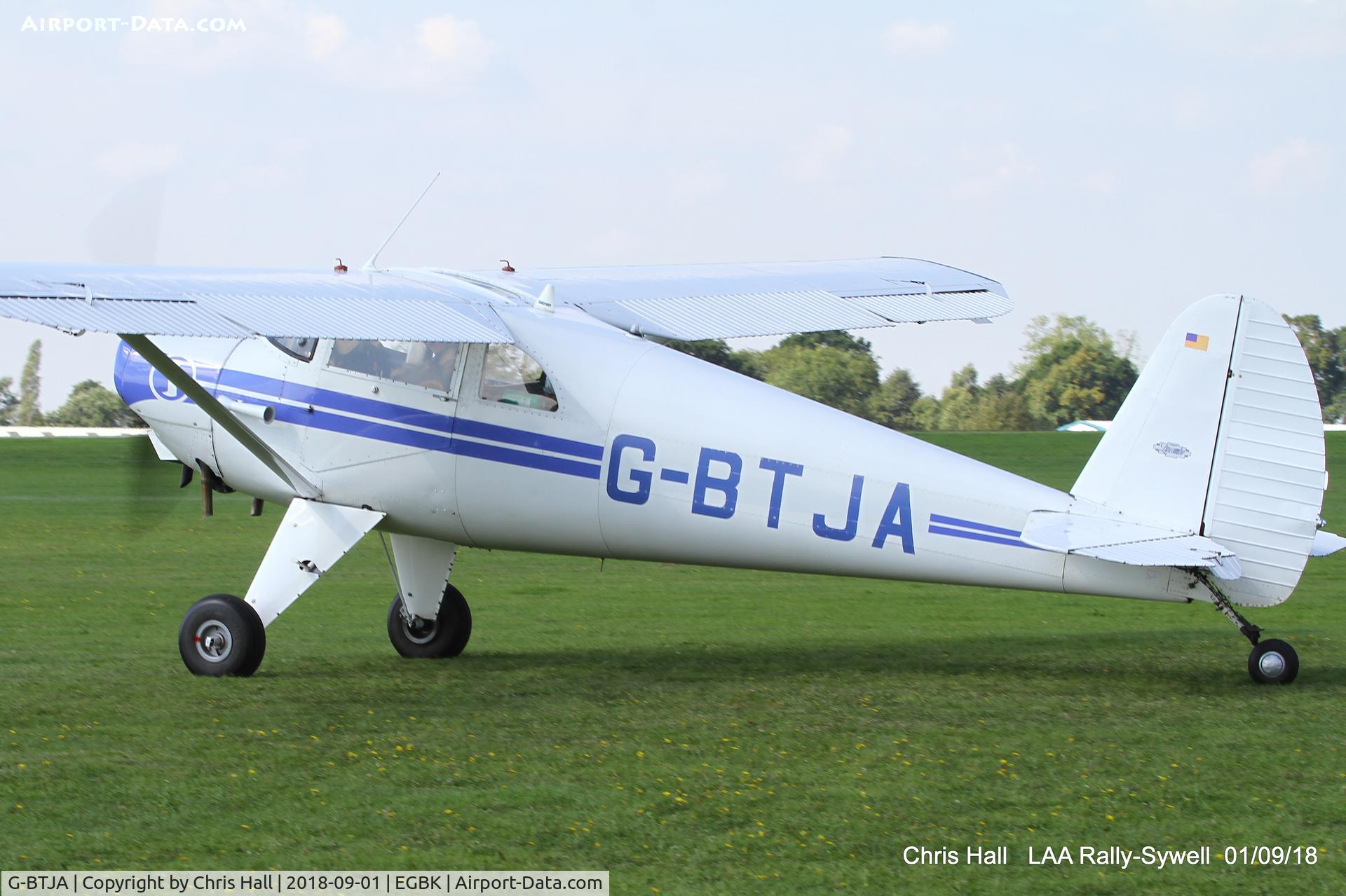 G-BTJA, 1947 Luscombe 8E Silvaire C/N 5037, 2018 LAA Rally, Sywell