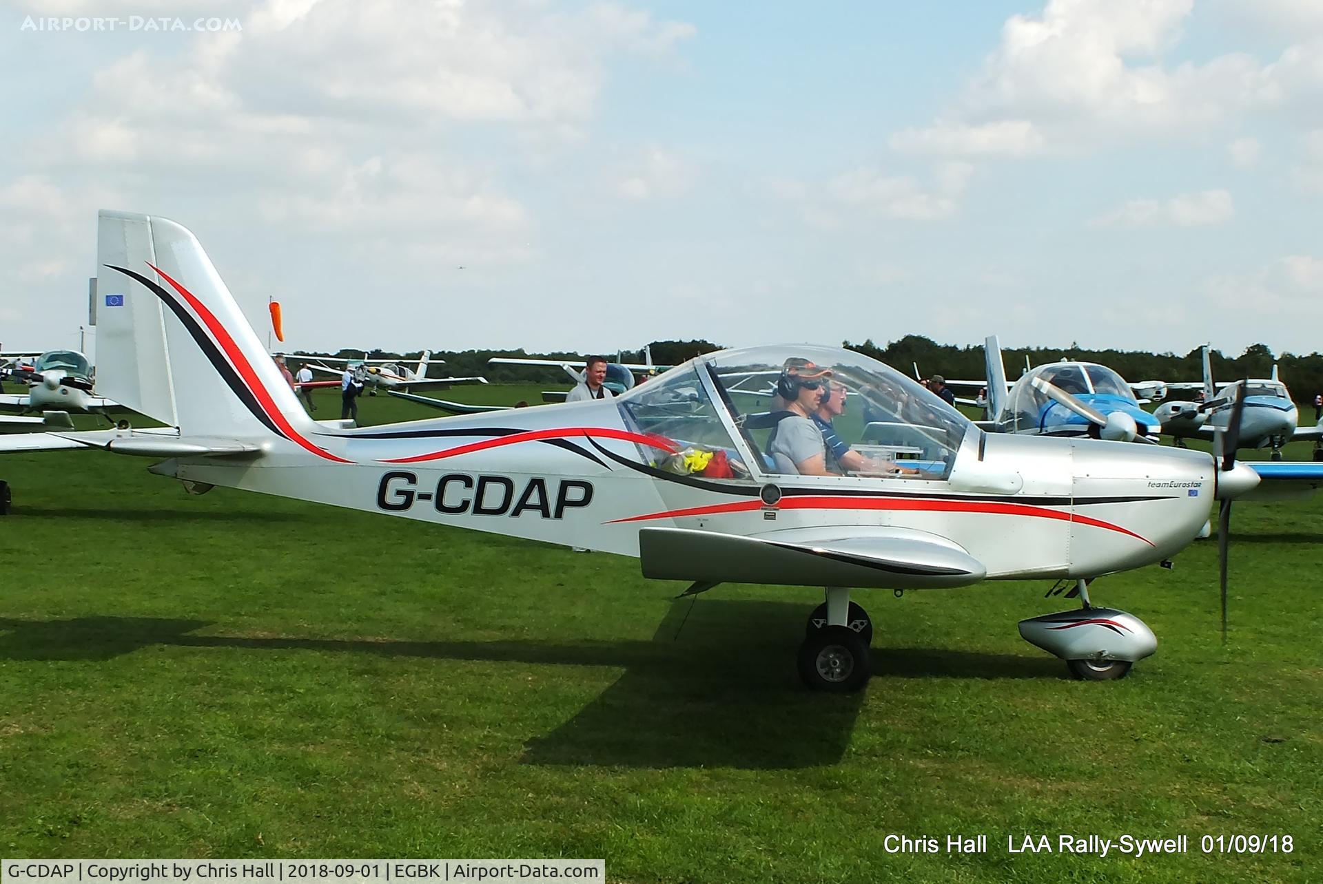 G-CDAP, 2004 Aerotechnik EV-97 TeamEurostar UK C/N 2114, 2018 LAA Rally, Sywell