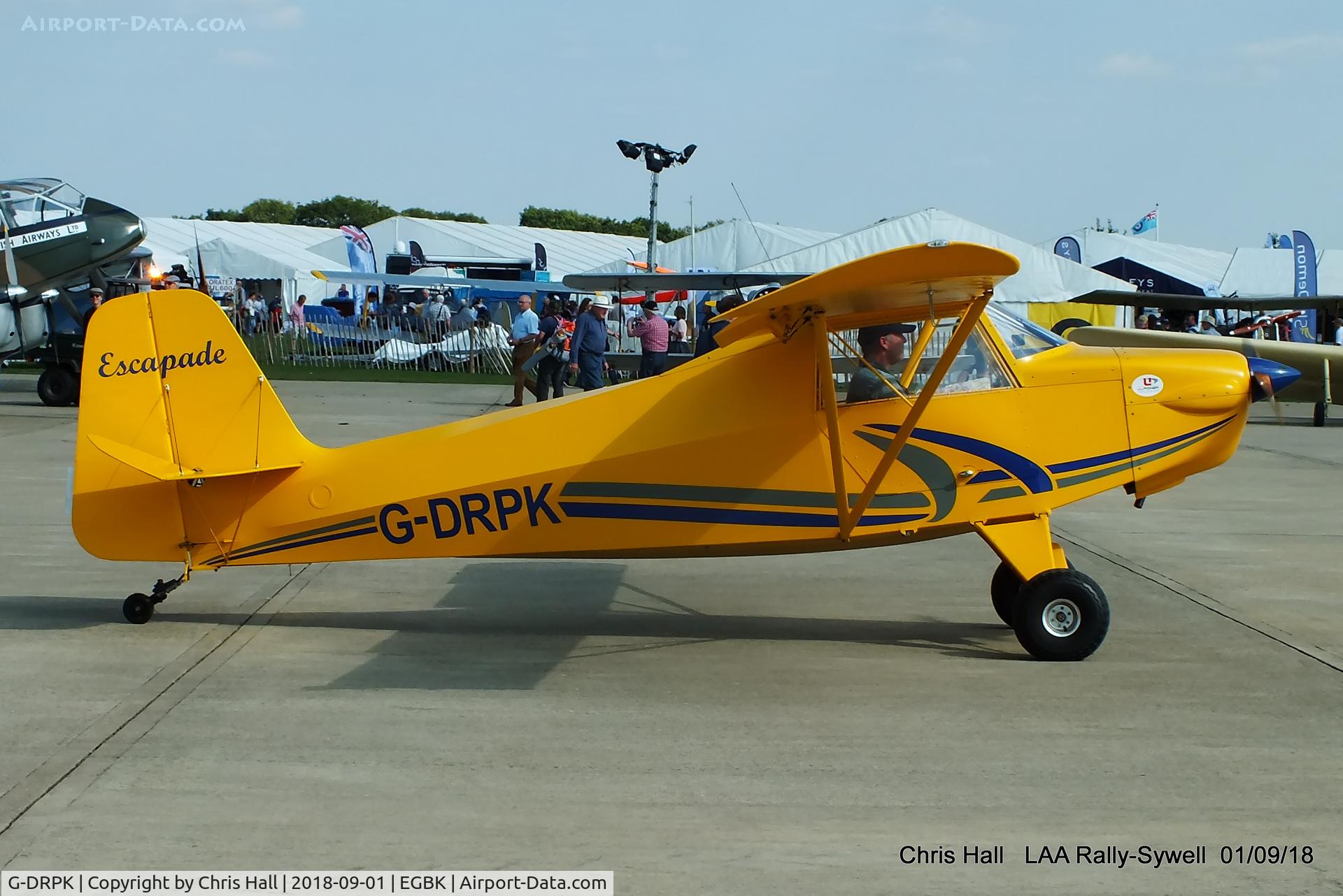 G-DRPK, 2008 Reality Escapade C/N LAA 345-14824, 2018 LAA Rally, Sywell