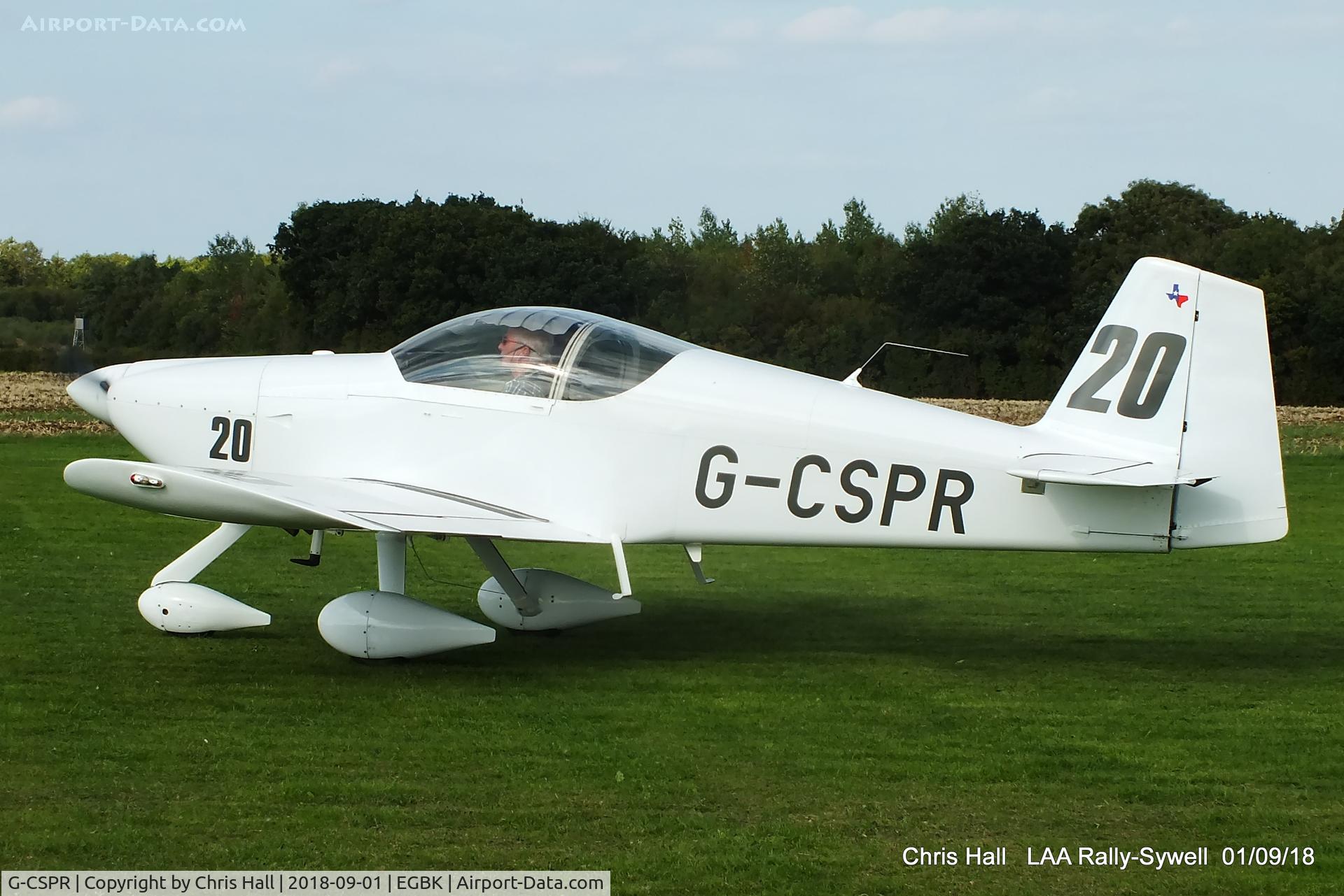 G-CSPR, 2000 Vans RV-6A C/N 25584, 2018 LAA Rally, Sywell