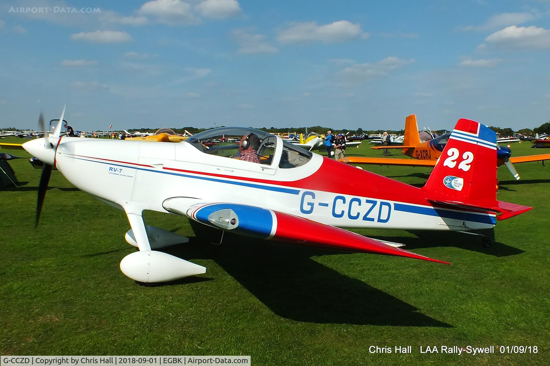 G-CCZD, 2004 Vans RV-7 C/N PFA 323-14087, 2018 LAA Rally, Sywell