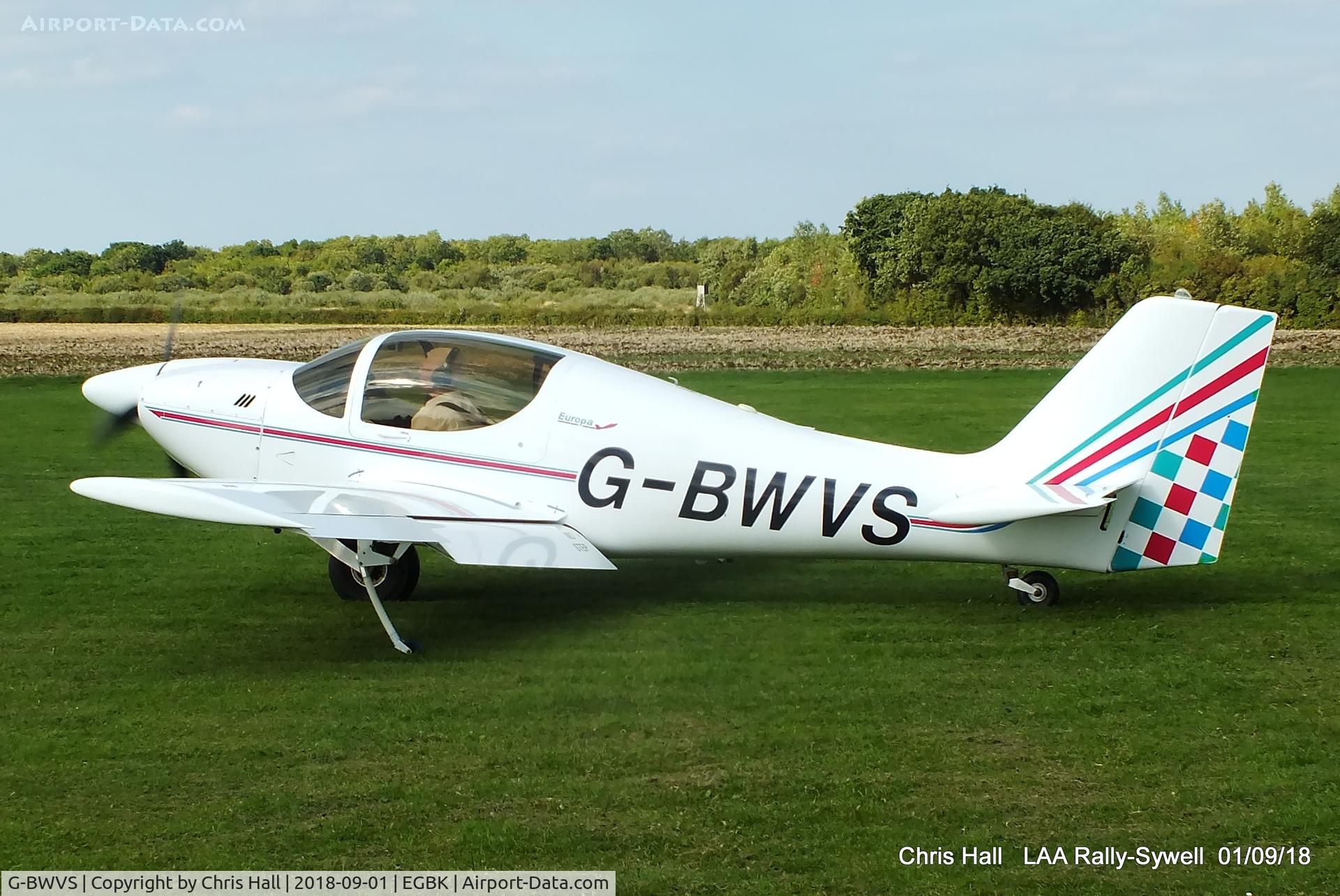 G-BWVS, 1998 Europa Monowheel C/N PFA 247-12686, 2018 LAA Rally, Sywell