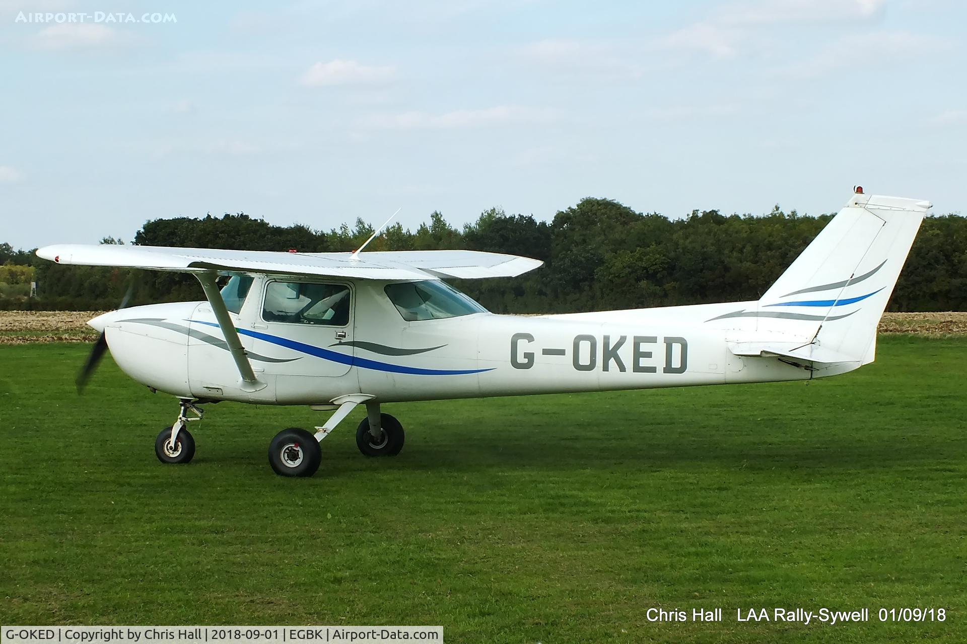G-OKED, 1973 Cessna 150L C/N 150-74250, 2018 LAA Rally, Sywell