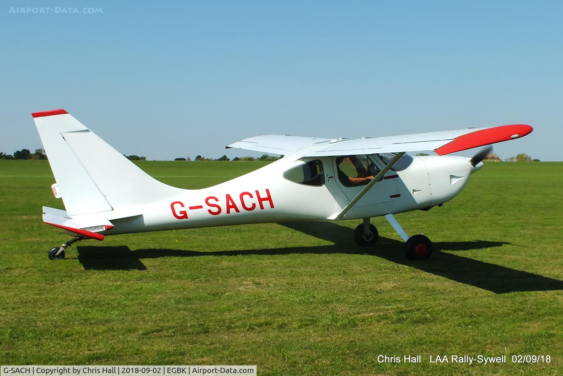 G-SACH, 2002 Stoddard-Hamilton Glastar C/N PFA 295-13088, 2018 LAA Rally, Sywell