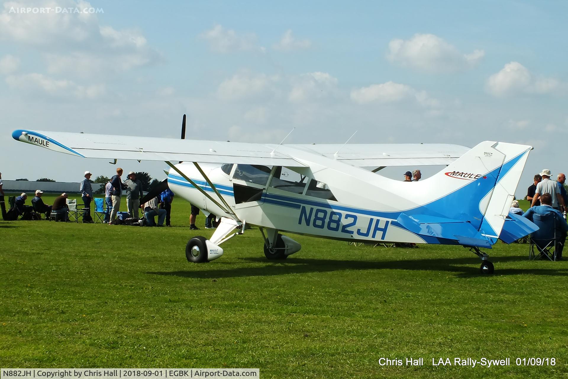 N882JH, 1999 Maule M-7-235B Super Rocket C/N 23056C, 2018 LAA Rally, Sywell
